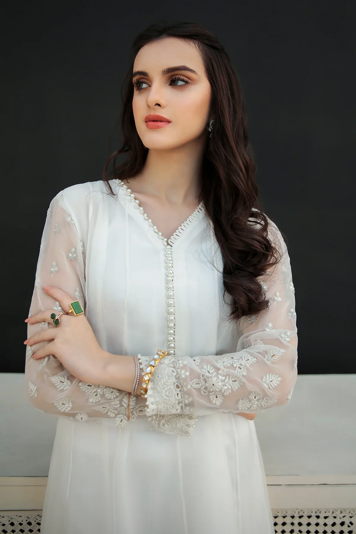 EMBROIDERED CHIFFON PR-557 - Image 4