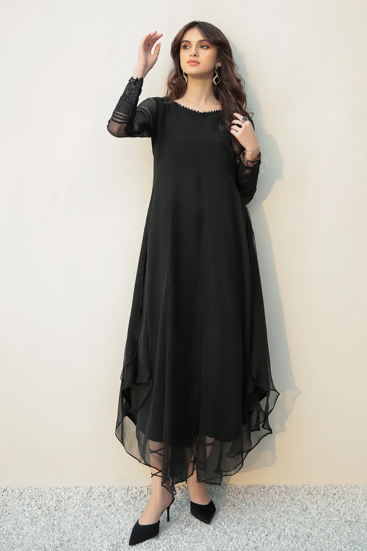 EMBROIDERED CHIFFON PR-558 - Image 5