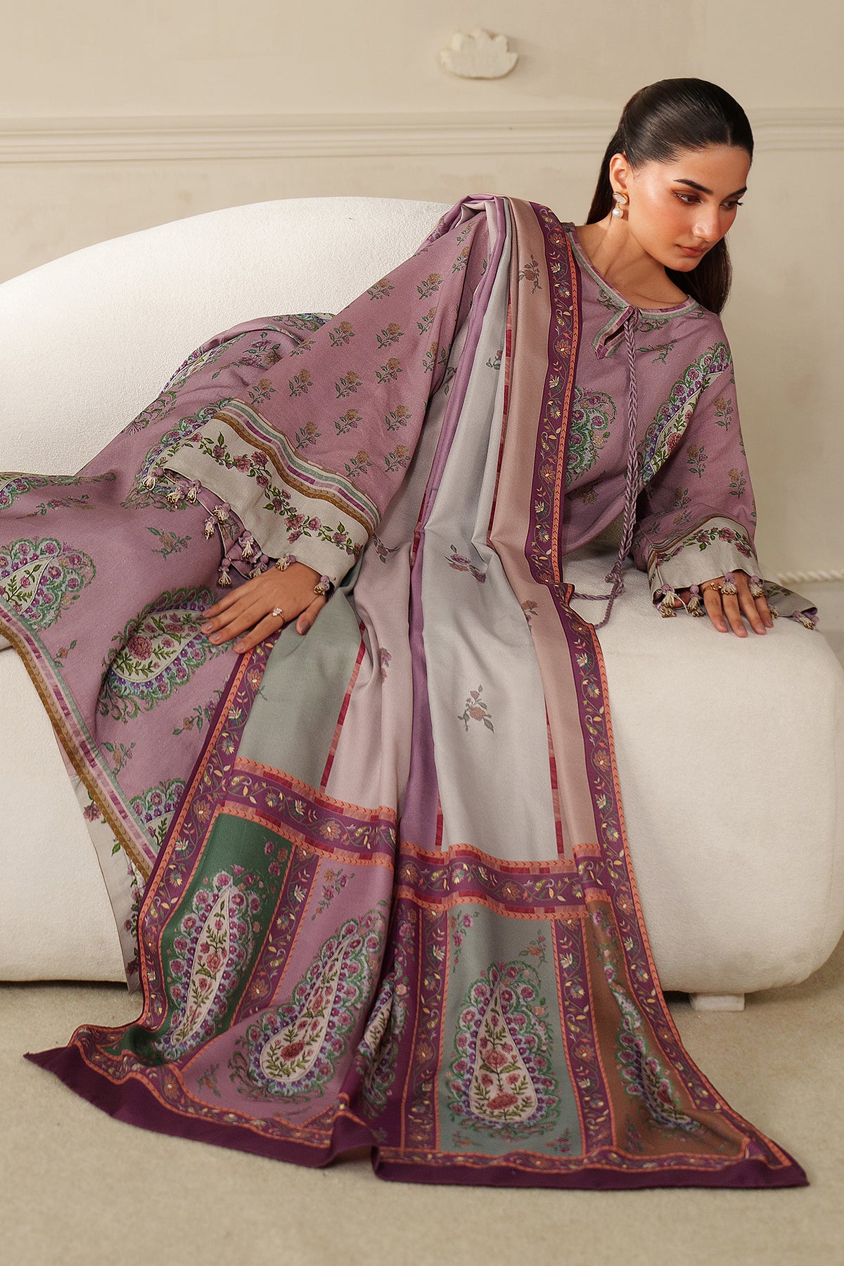DIGITAL PRINTED KHADDAR UF-4341 - Image 5