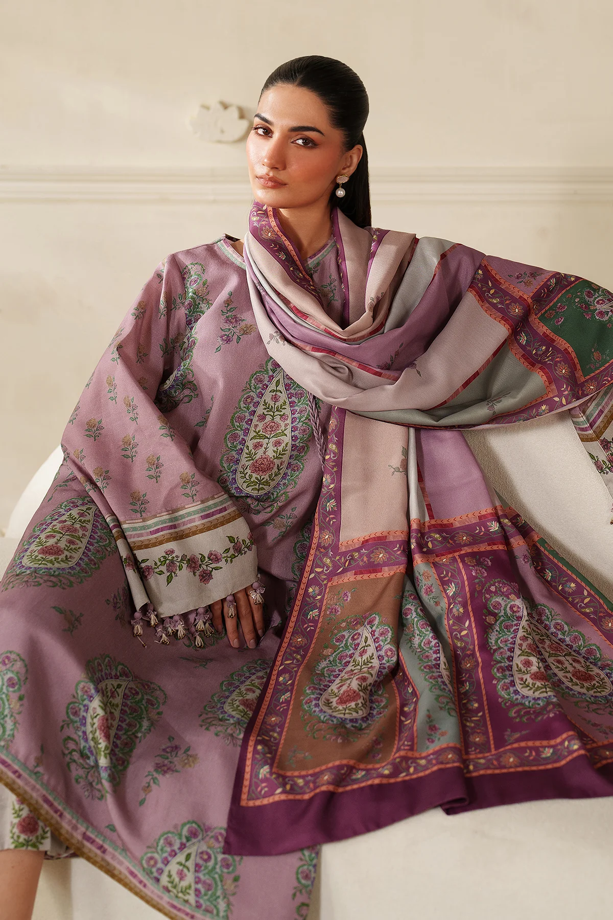 DIGITAL PRINTED KHADDAR UF-4341 - Image 6