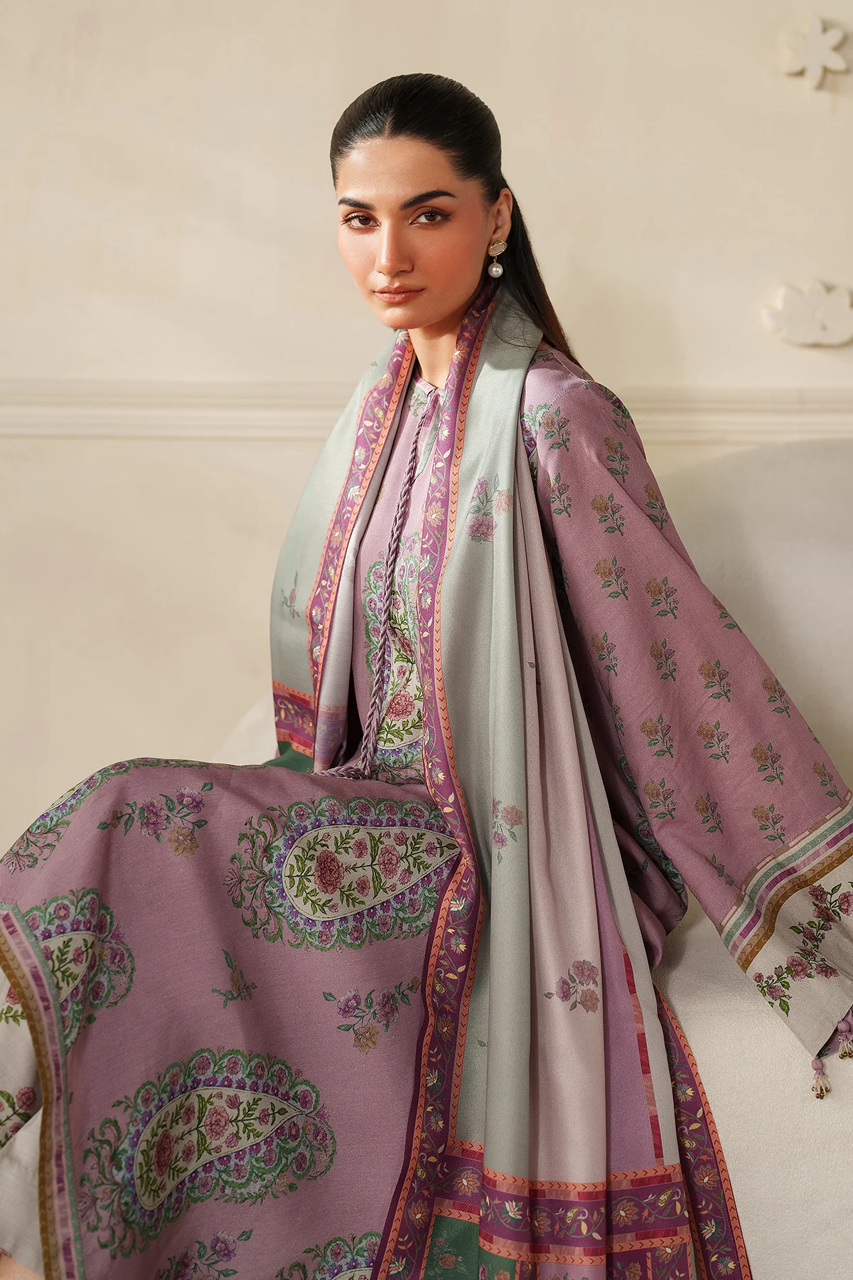 DIGITAL PRINTED KHADDAR UF-4341 - Image 7
