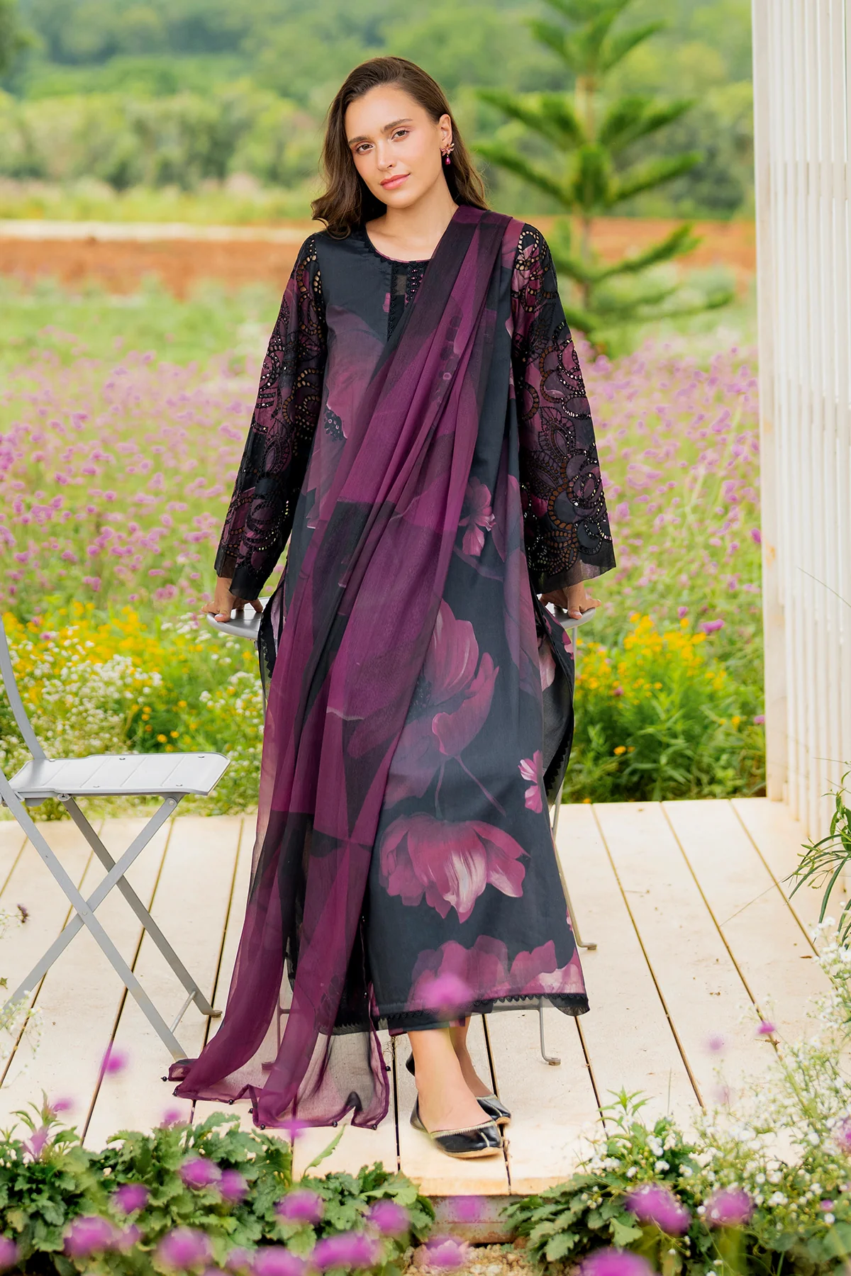 DIGITAL PRINTED LAWN UF-4214 - Image 4
