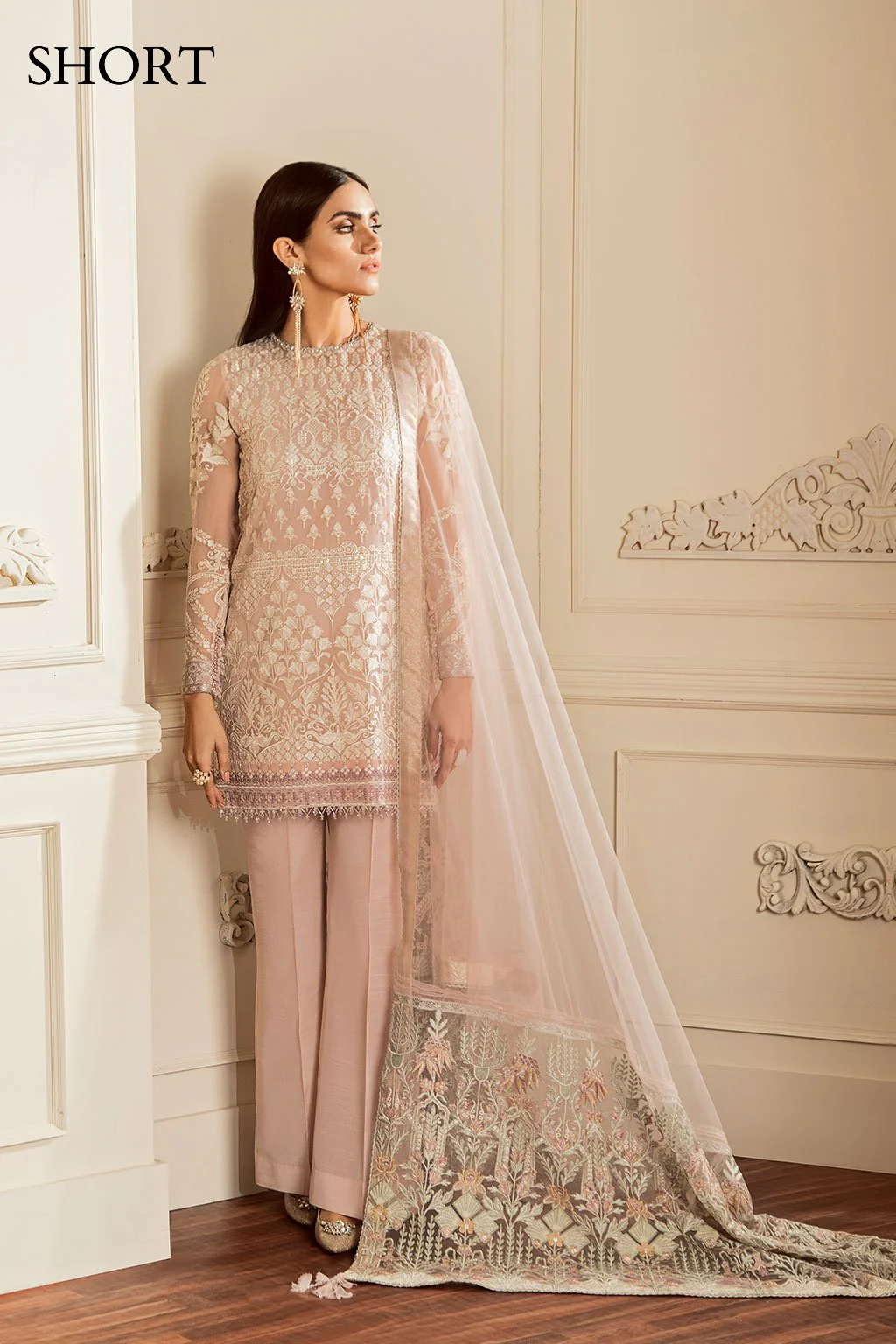 EMBROIDERED CHIFFON CH05-09 STITCHED - Image 3
