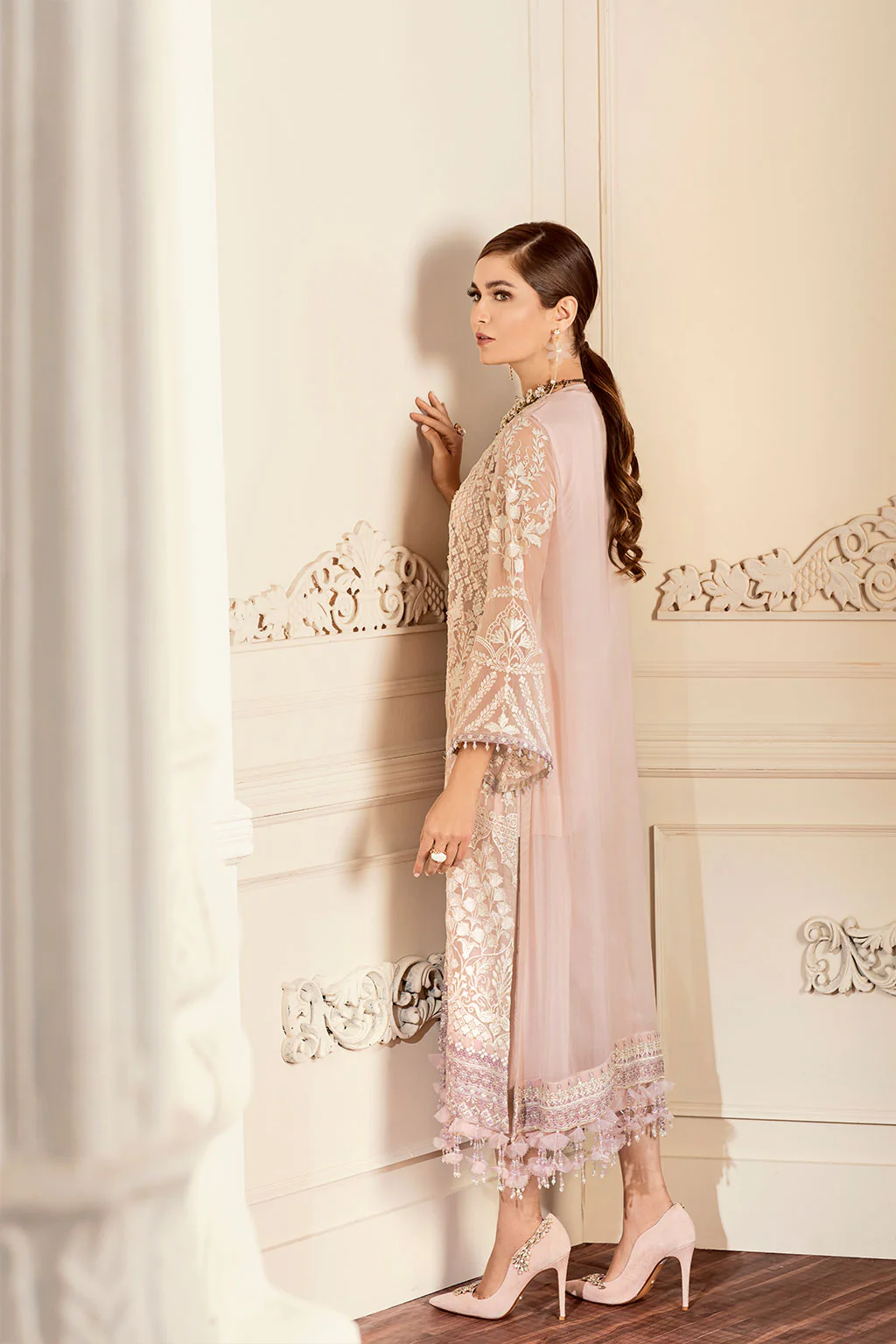 EMBROIDERED CHIFFON CH05-09 STITCHED - Image 4
