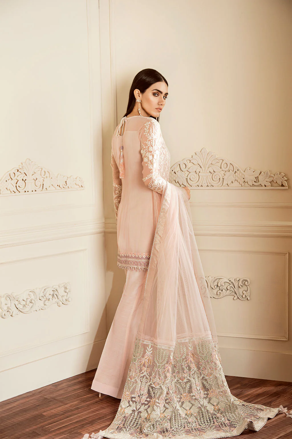EMBROIDERED CHIFFON CH05-09 STITCHED - Image 5