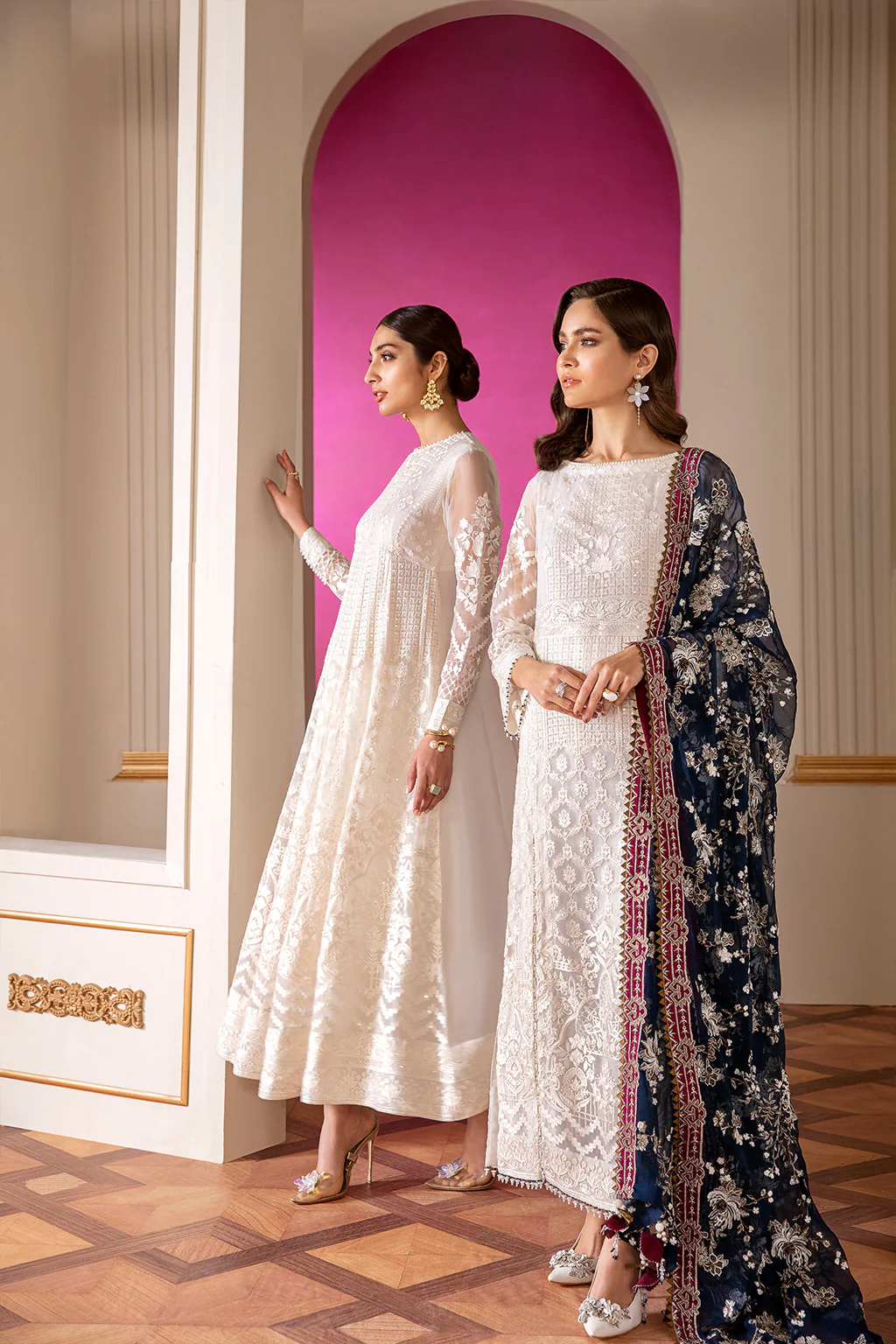EMBROIDERED CHIFFON CH07-02 STITCHED - Image 6