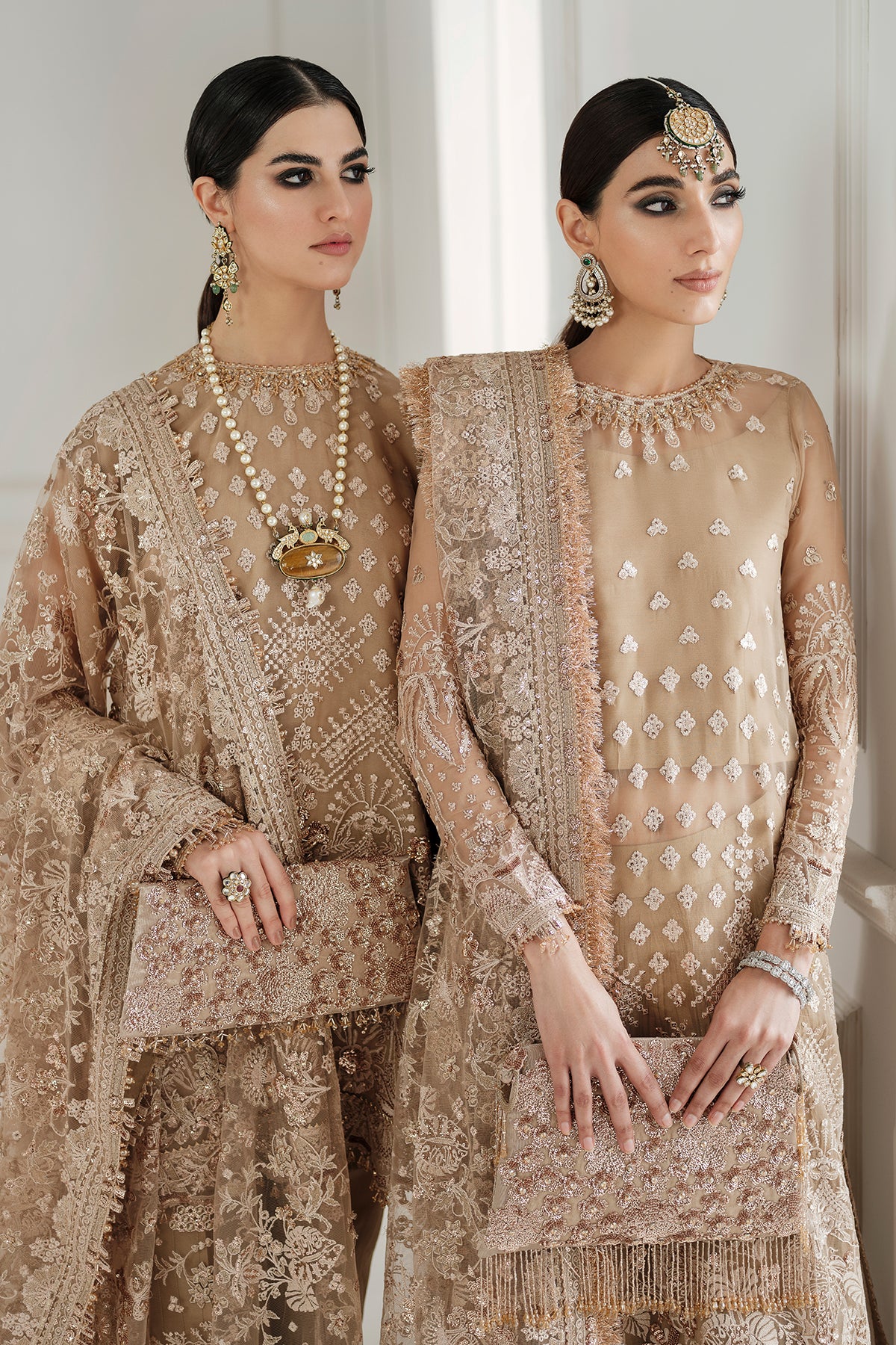 EMBROIDERED CHIFFON CH10-04 STITCHED - Image 10
