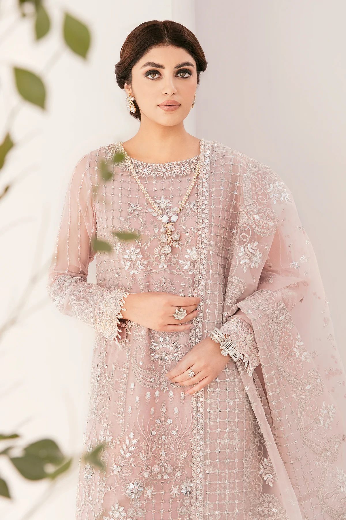EMBROIDERED CHIFFON CH11-05 STITCHED - Image 3