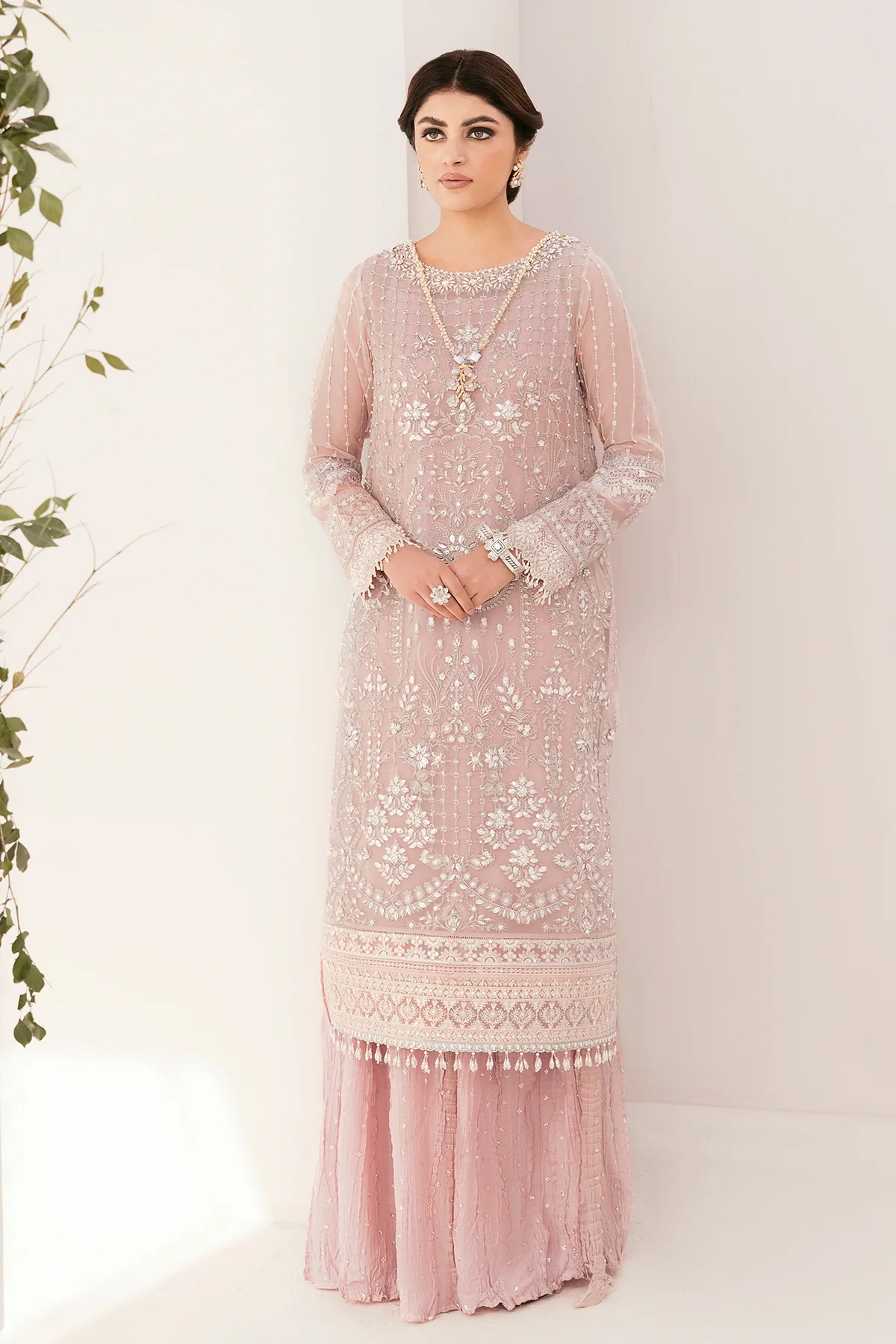 EMBROIDERED CHIFFON CH11-05 STITCHED - Image 7