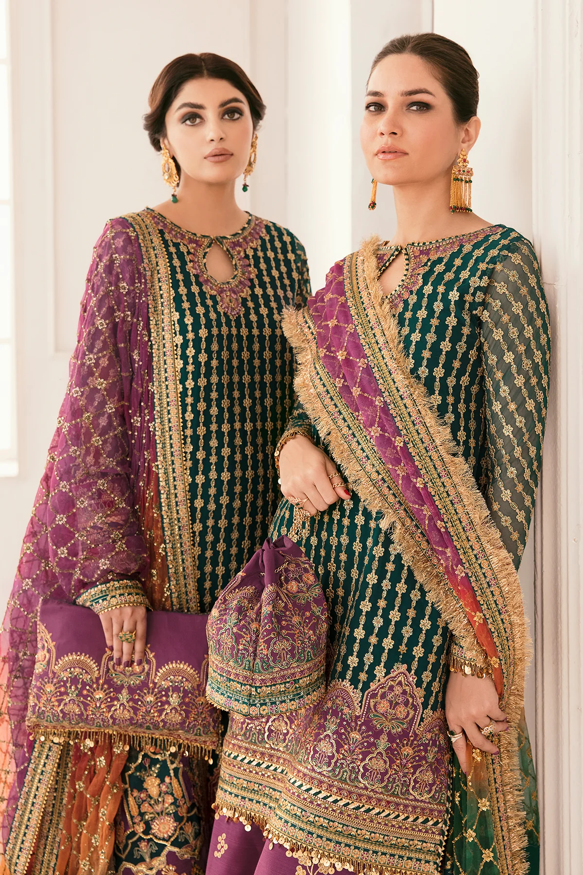 EMBROIDERED CHIFFON CH11-06 STITCHED - Image 13