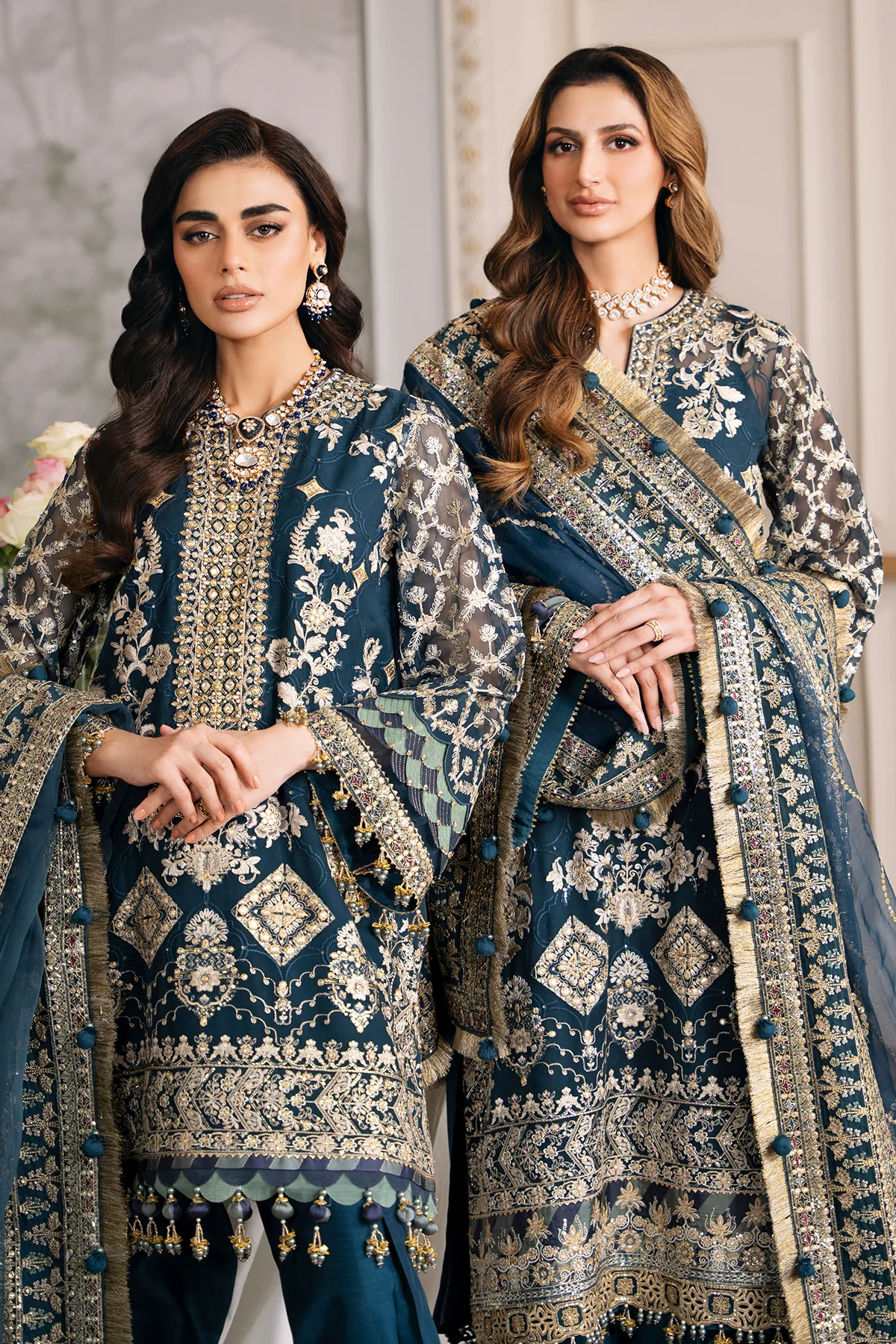 EMBROIDERED CHIFFON CH12-01 STITCHED - Image 12