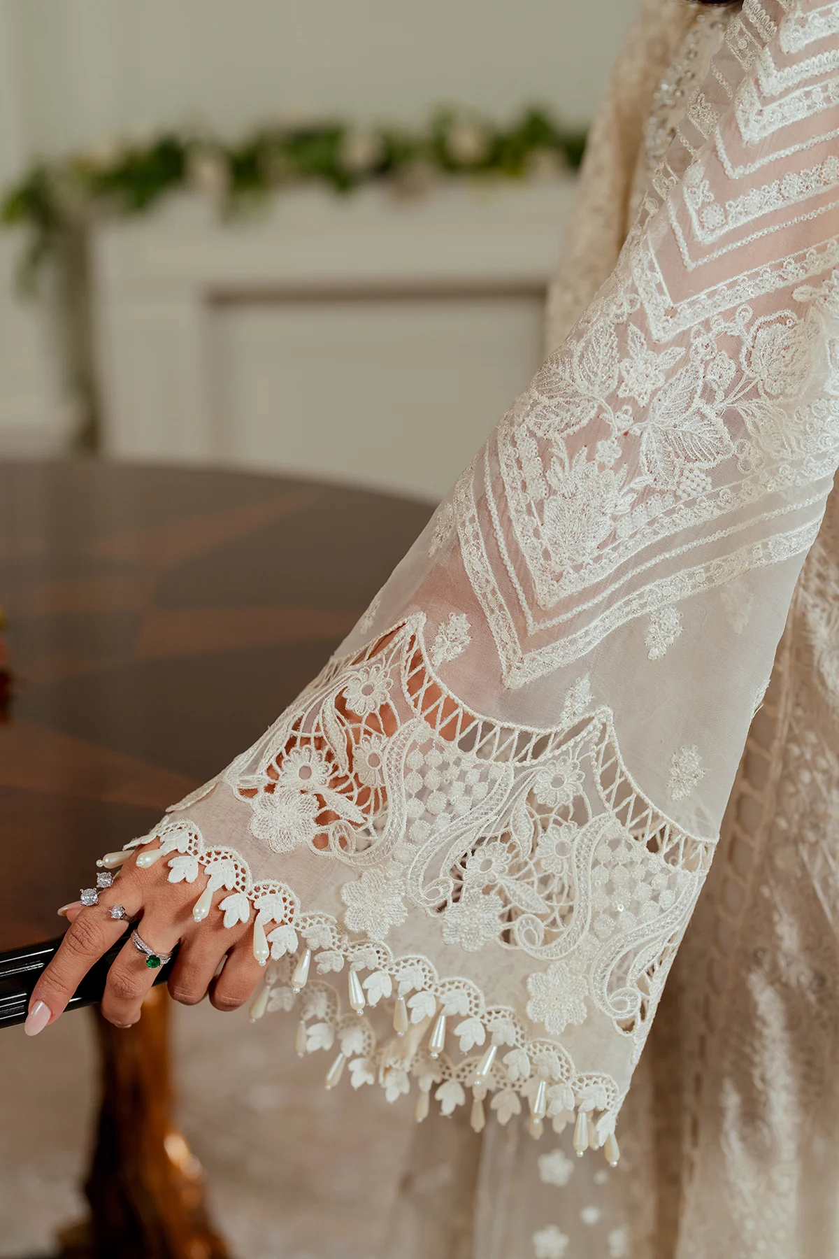 EMBROIDERED CHIFFON CH13-02 STITCHED - Image 12
