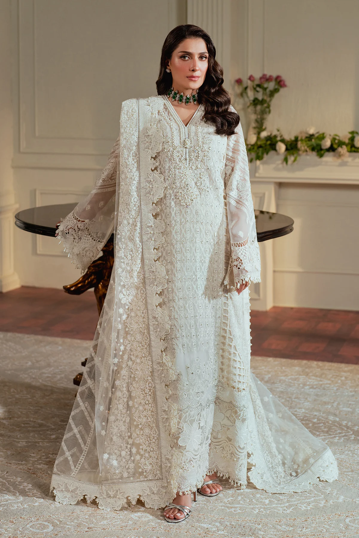 EMBROIDERED CHIFFON CH13-02 STITCHED - Image 17