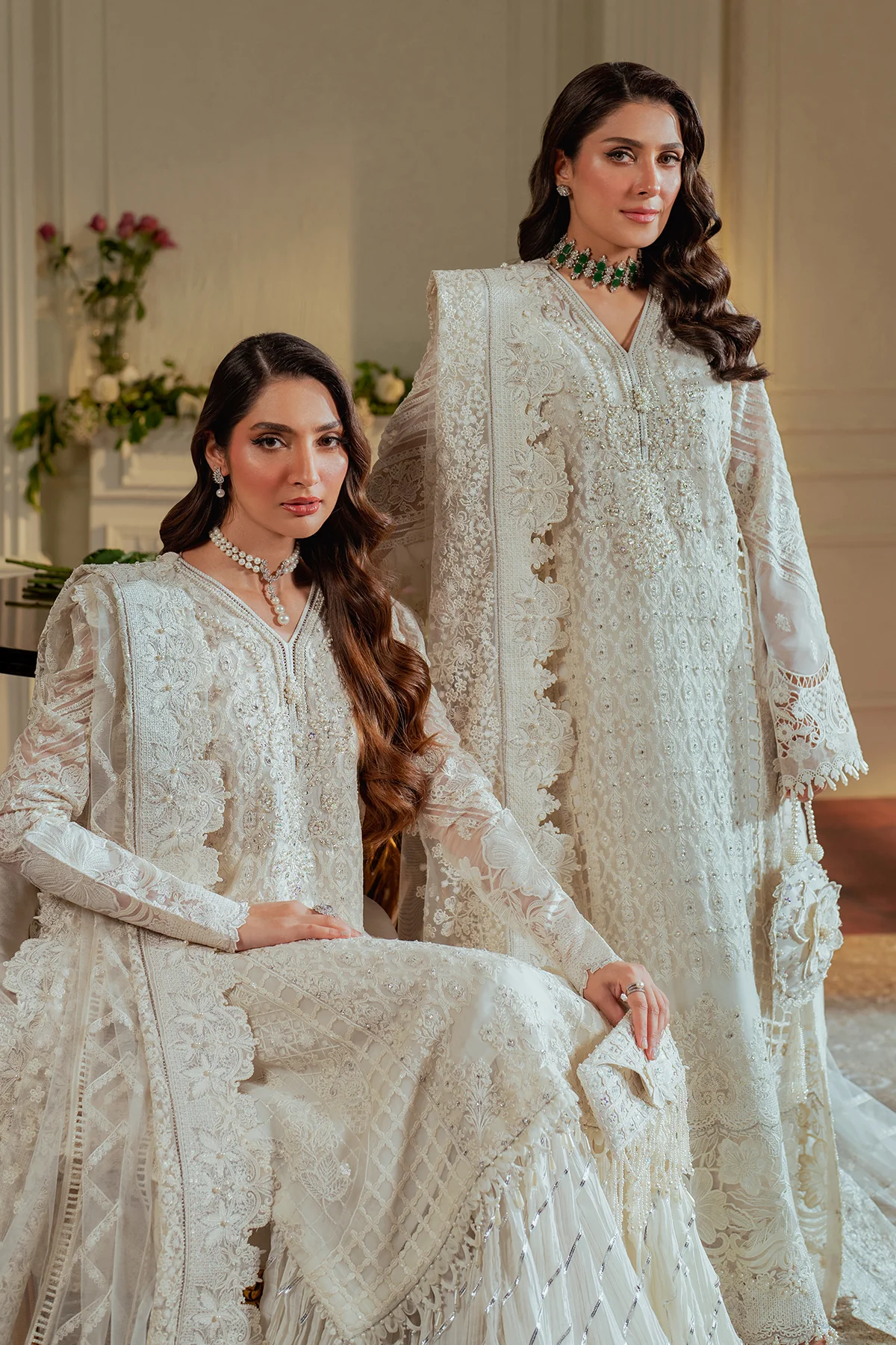 EMBROIDERED CHIFFON CH13-02 STITCHED - Image 19