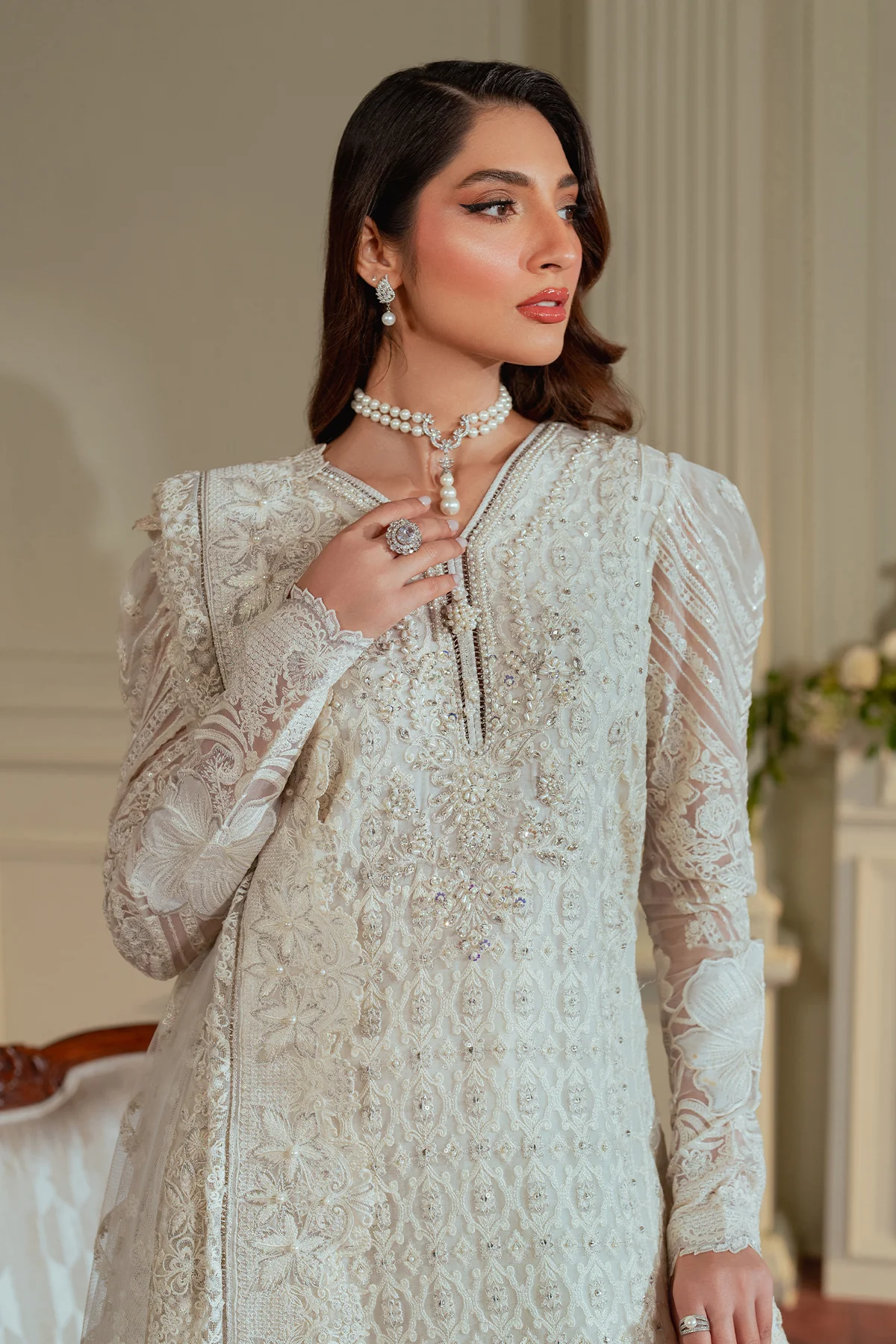 EMBROIDERED CHIFFON CH13-02 STITCHED - Image 21
