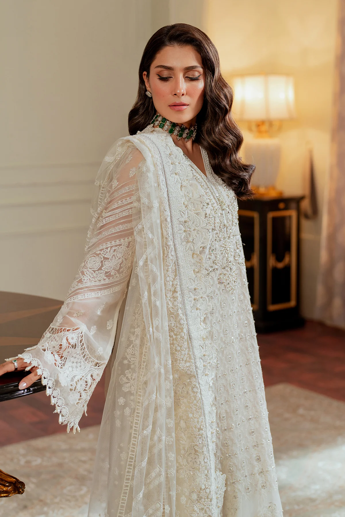 EMBROIDERED CHIFFON CH13-02 STITCHED - Image 9