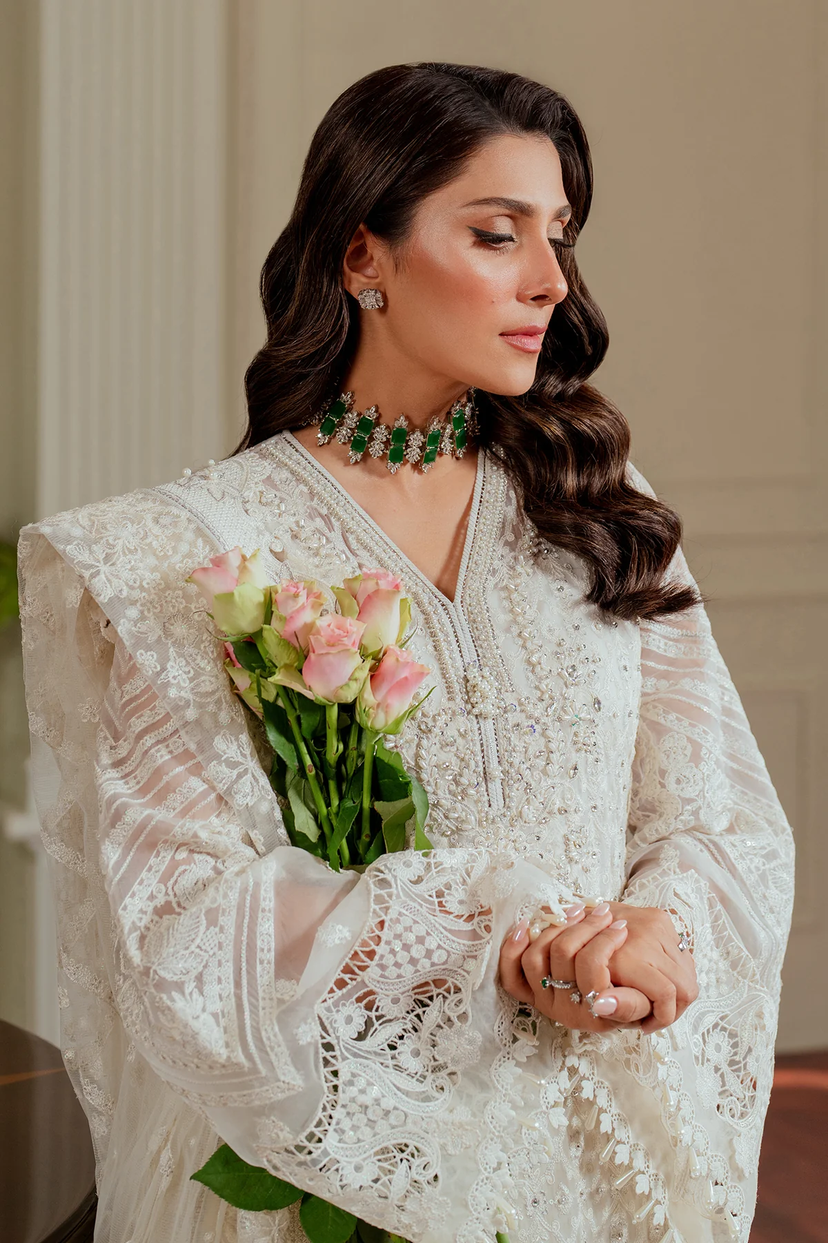 EMBROIDERED CHIFFON CH13-02 UNSTITCHED - Image 16