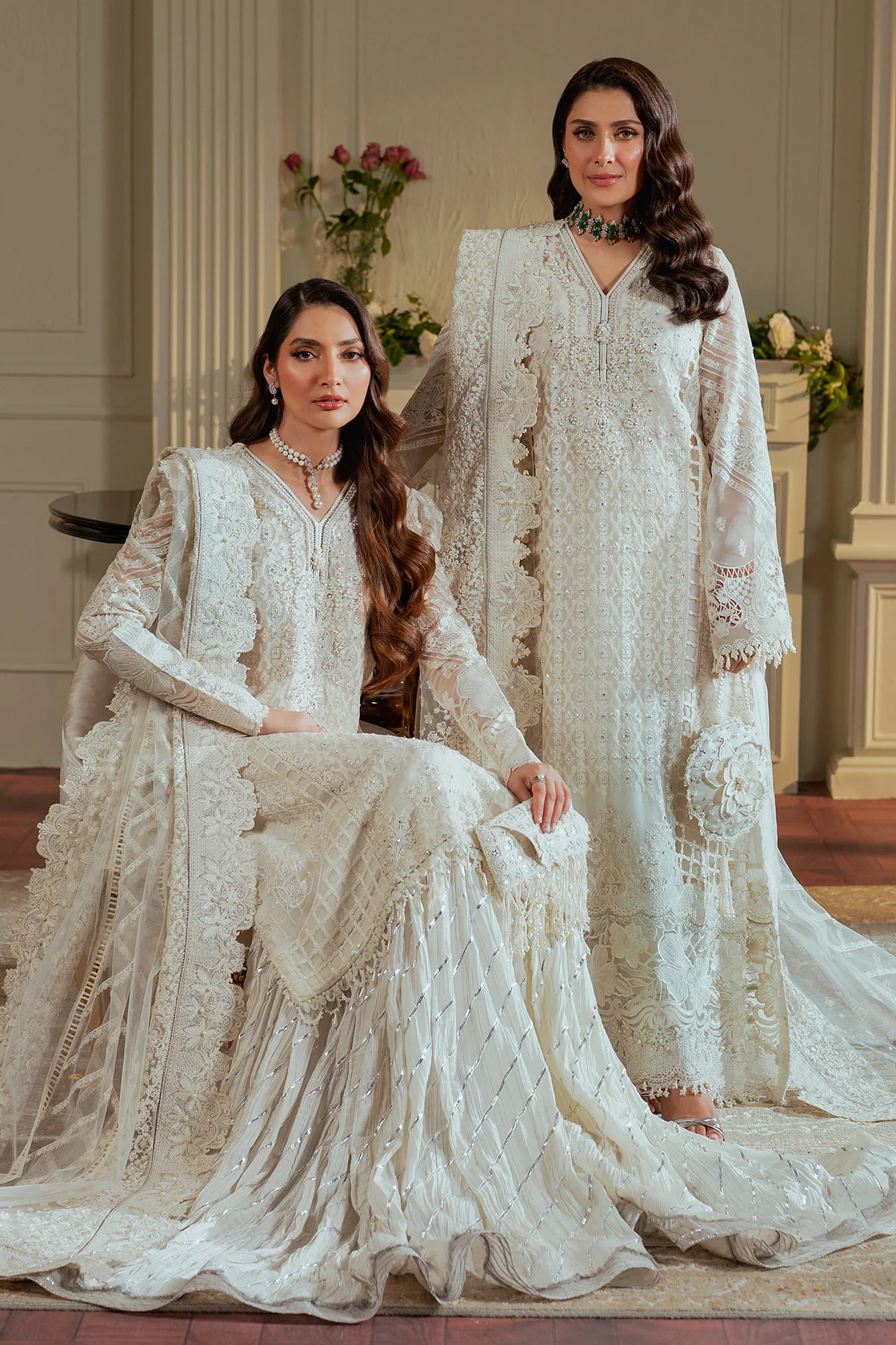 EMBROIDERED CHIFFON CH13-02 UNSTITCHED - Image 18