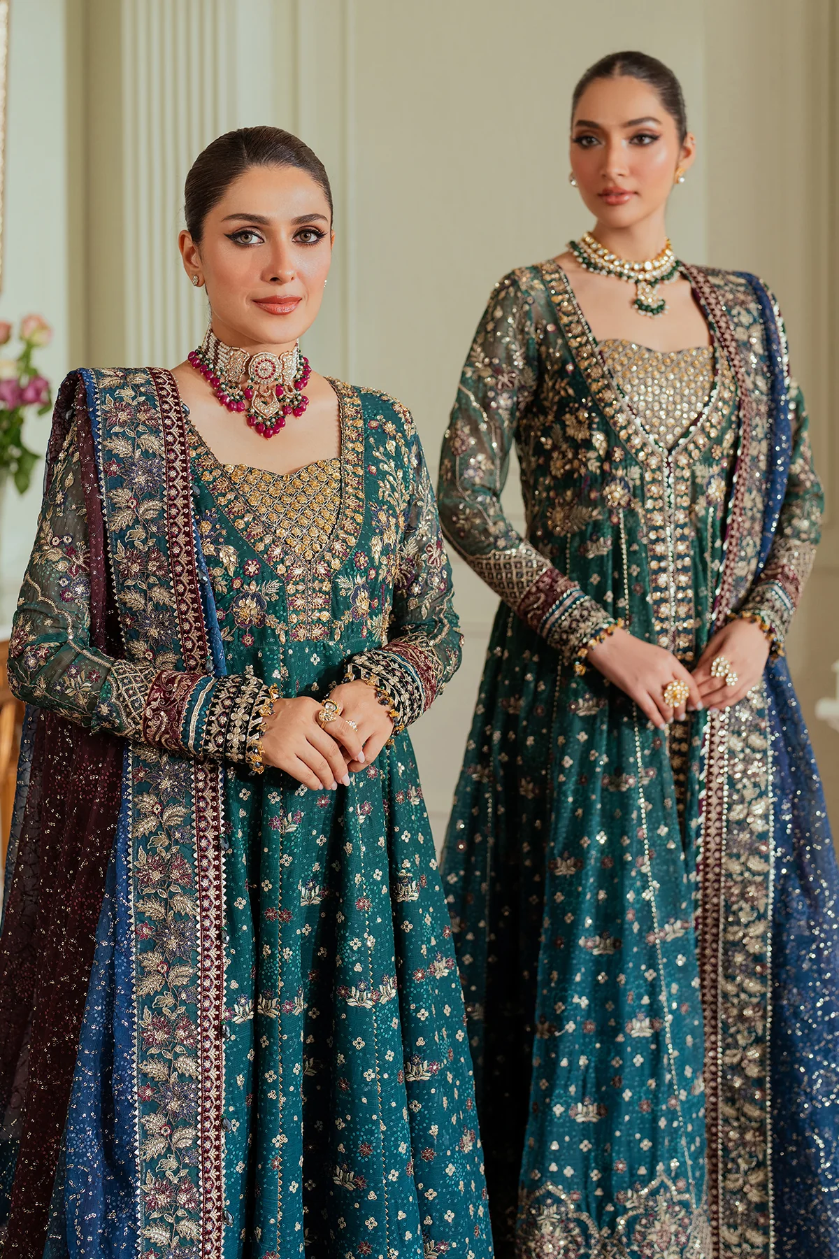 EMBROIDERED CHIFFON CH13-03 STITCHED - Image 12