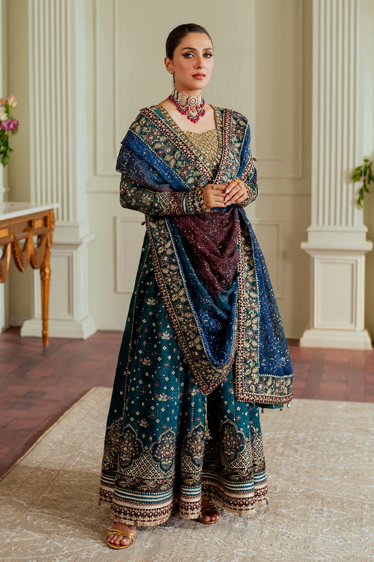 EMBROIDERED CHIFFON CH13-03 STITCHED - Image 17