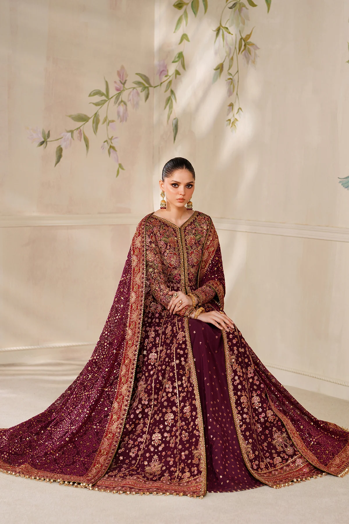 EMBROIDERED CHIFFON CH14-05 STITCHED - Image 14