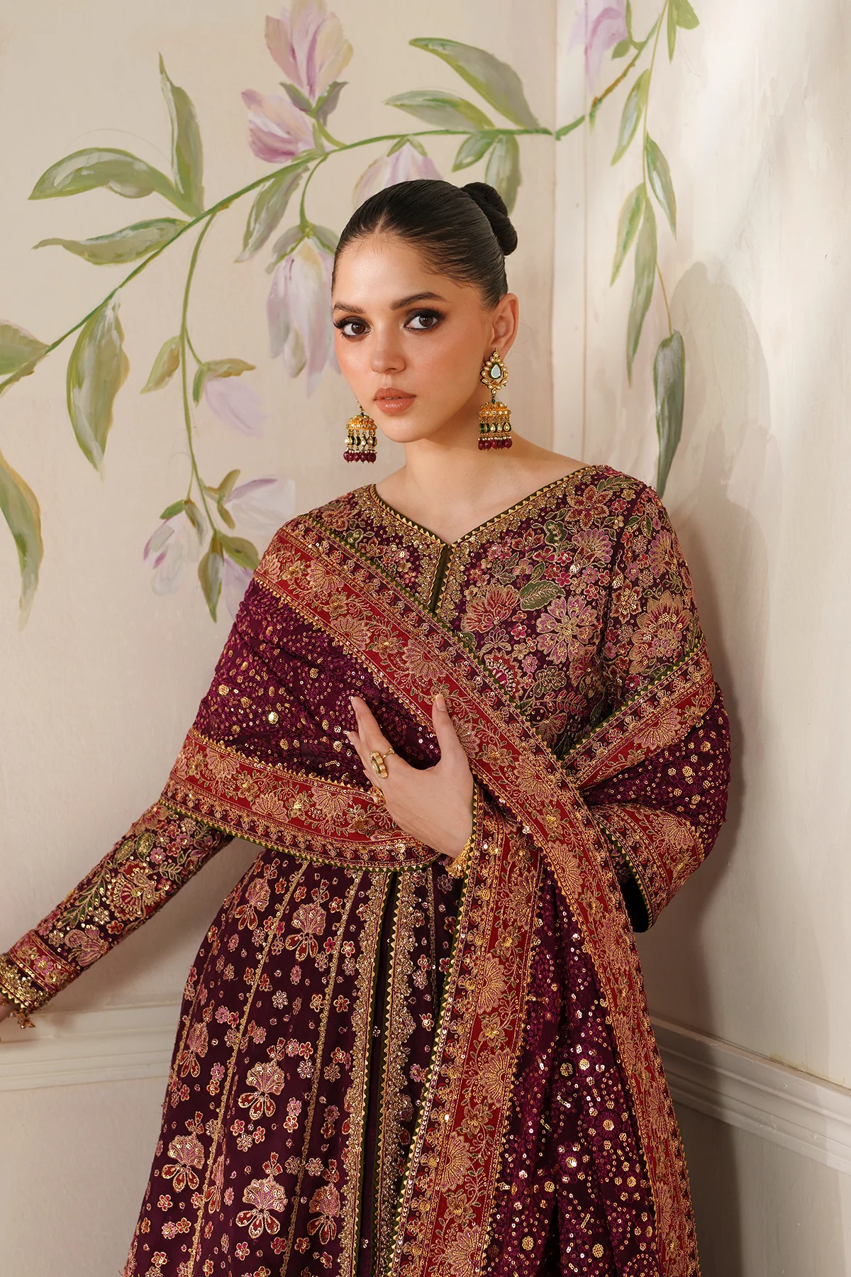 EMBROIDERED CHIFFON CH14-05 STITCHED - Image 15