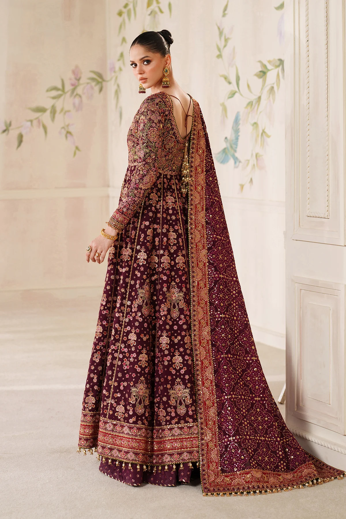 EMBROIDERED CHIFFON CH14-05 STITCHED - Image 3