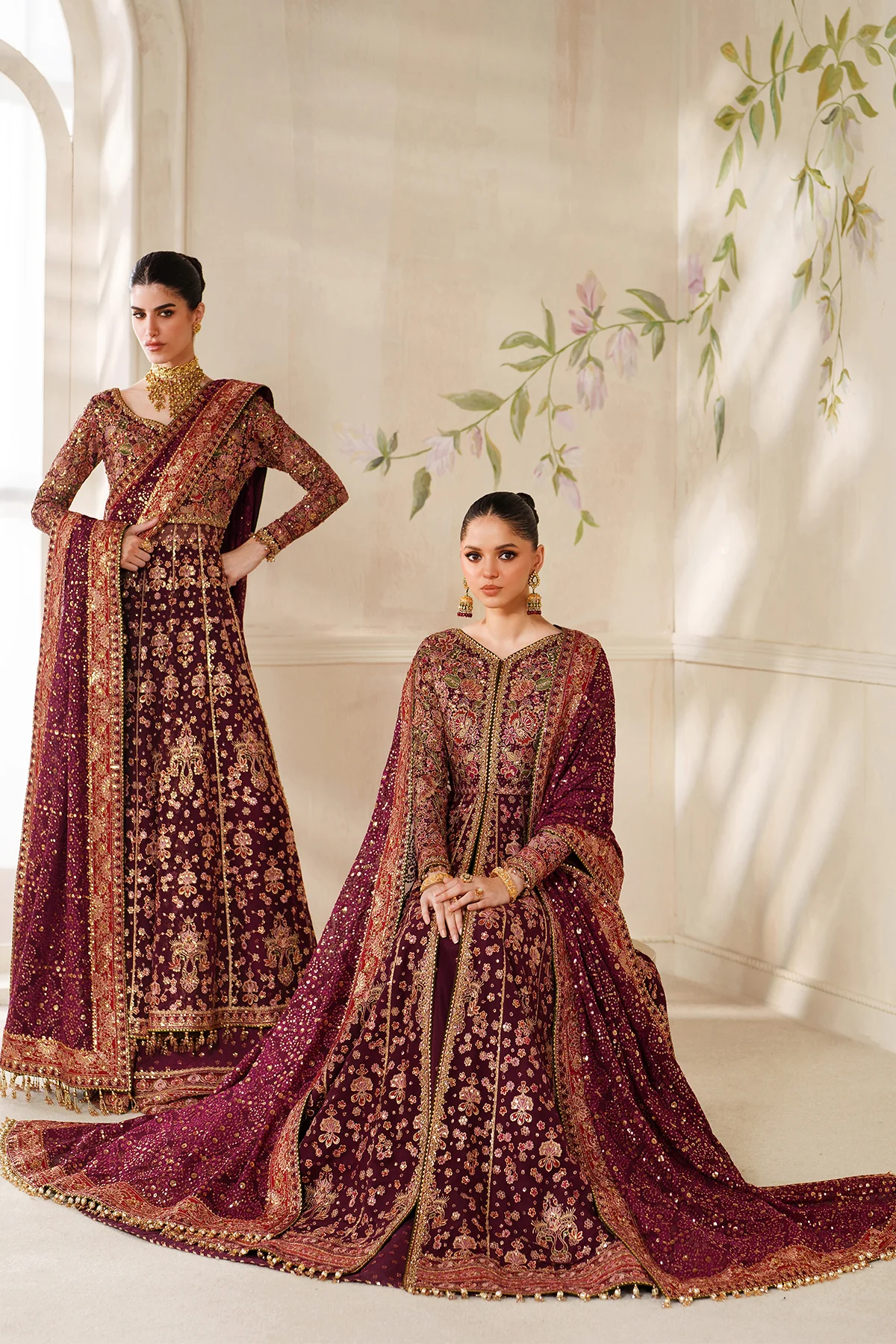 EMBROIDERED CHIFFON CH14-05 STITCHED - Image 6