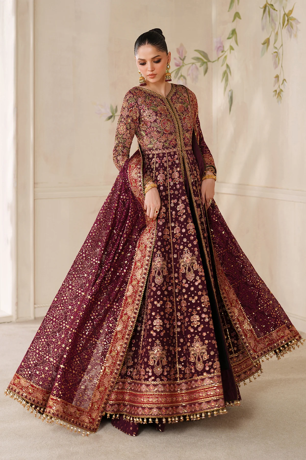 EMBROIDERED CHIFFON CH14-05 STITCHED - Image 9