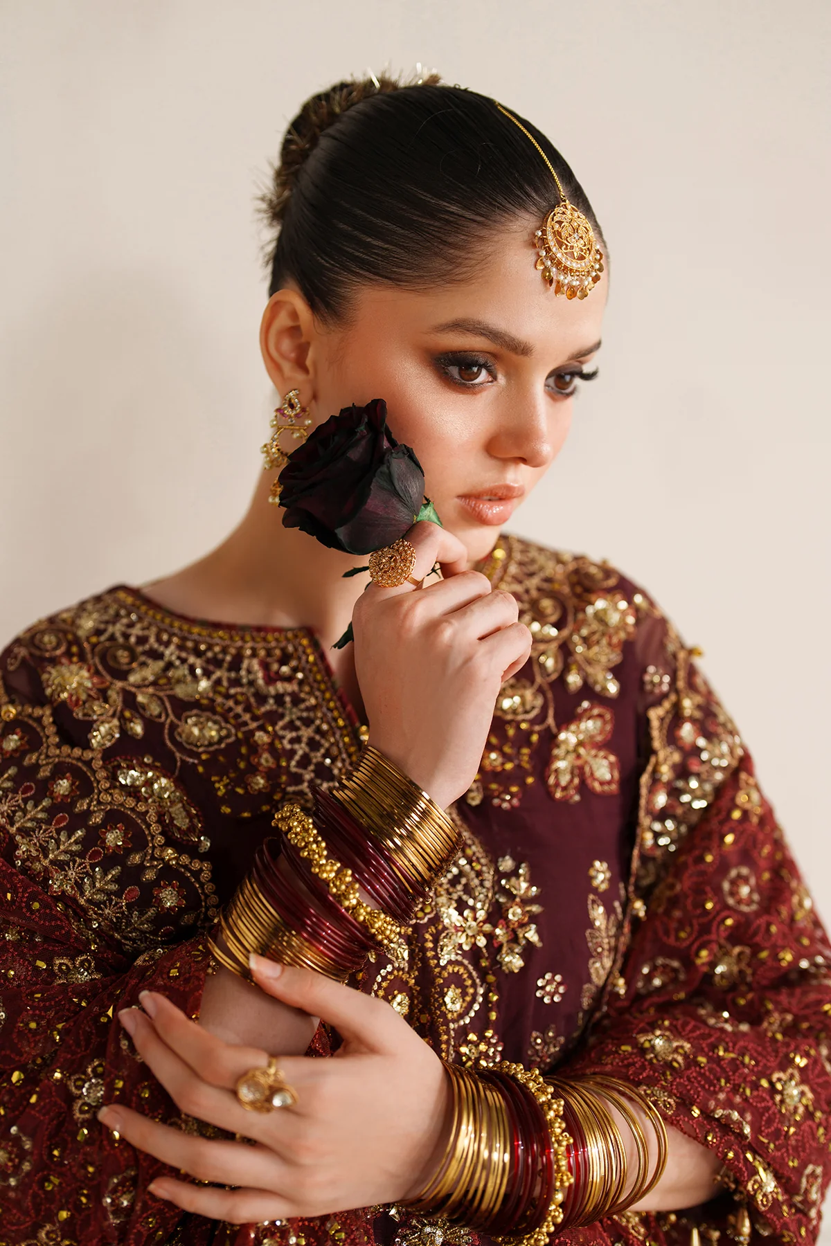 EMBROIDERED CHIFFON CH14-07 STITCHED - Image 15