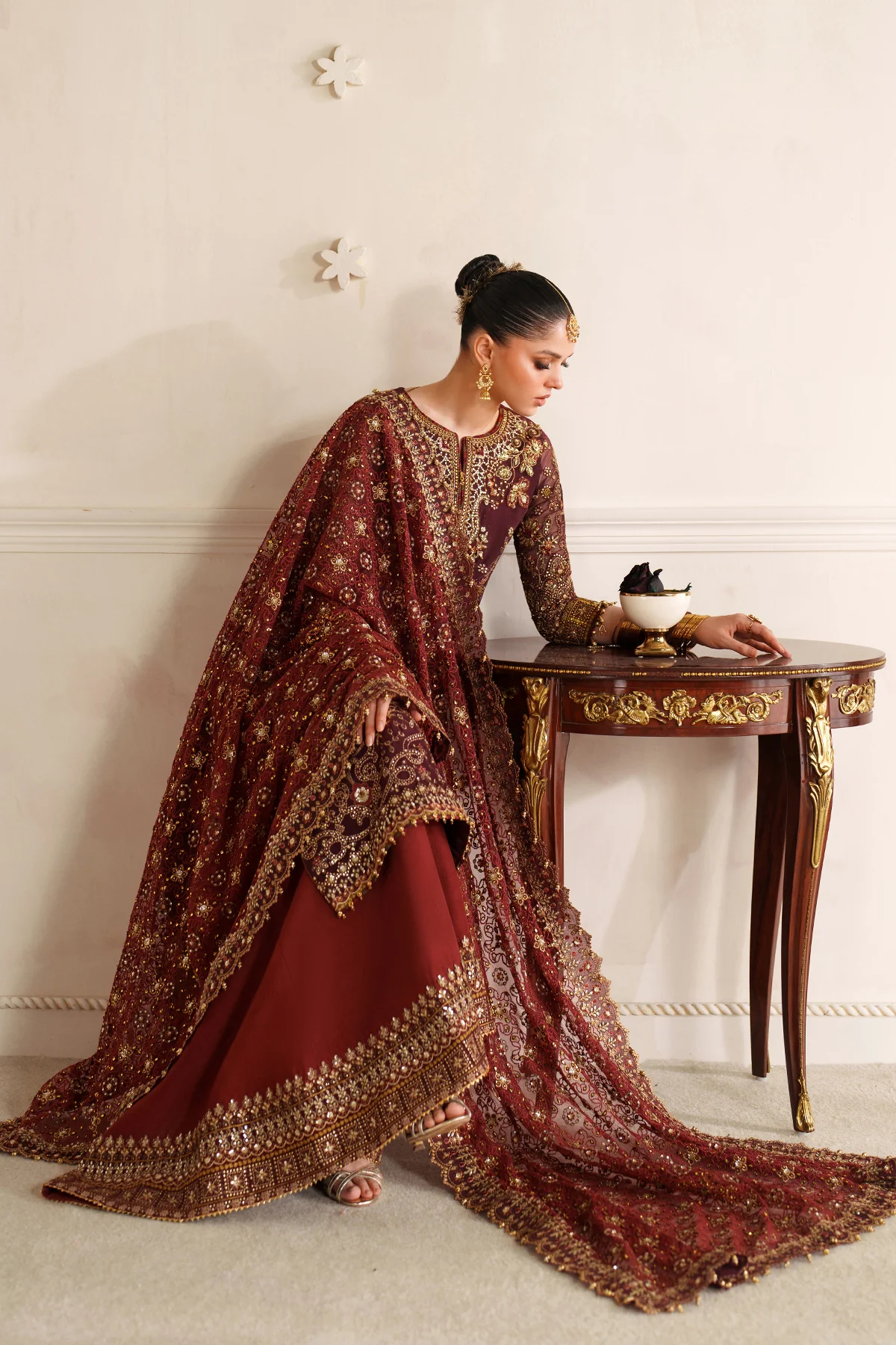 EMBROIDERED CHIFFON CH14-07 STITCHED - Image 16