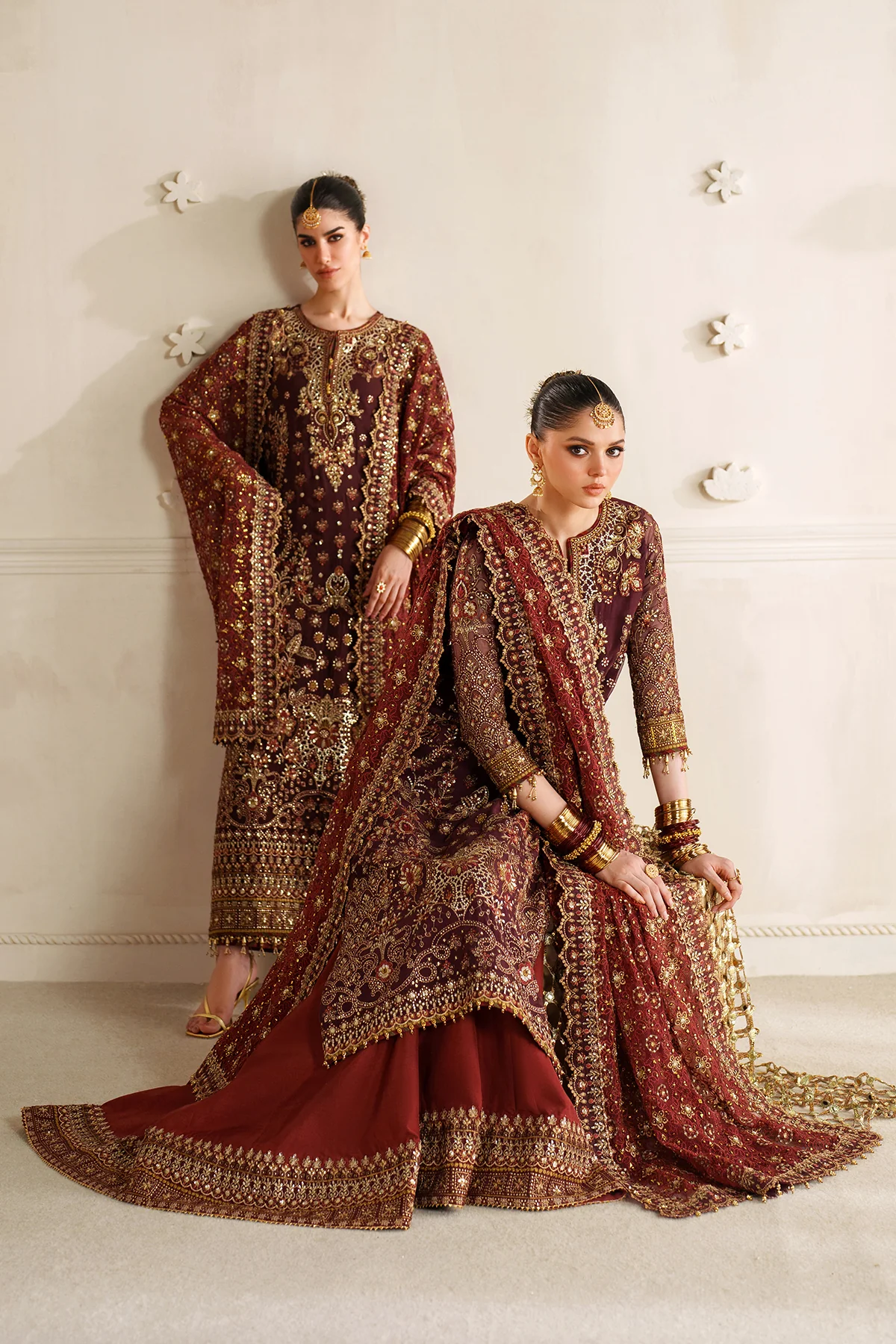 EMBROIDERED CHIFFON CH14-07 STITCHED - Image 6