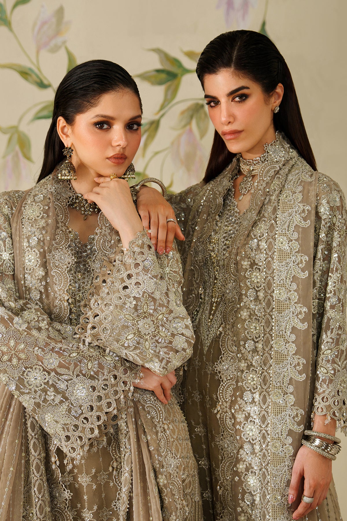 EMBROIDERED CHIFFON CH14-08 STITCHED - Image 12