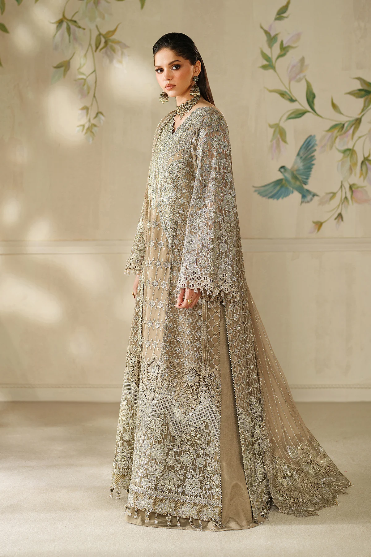 EMBROIDERED CHIFFON CH14-08 STITCHED - Image 14