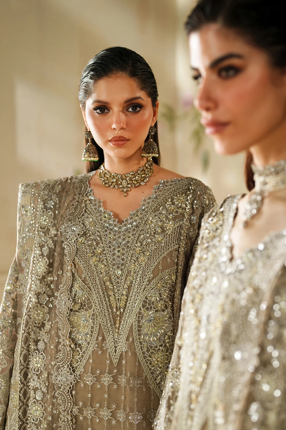 EMBROIDERED CHIFFON CH14-08 STITCHED - Image 17