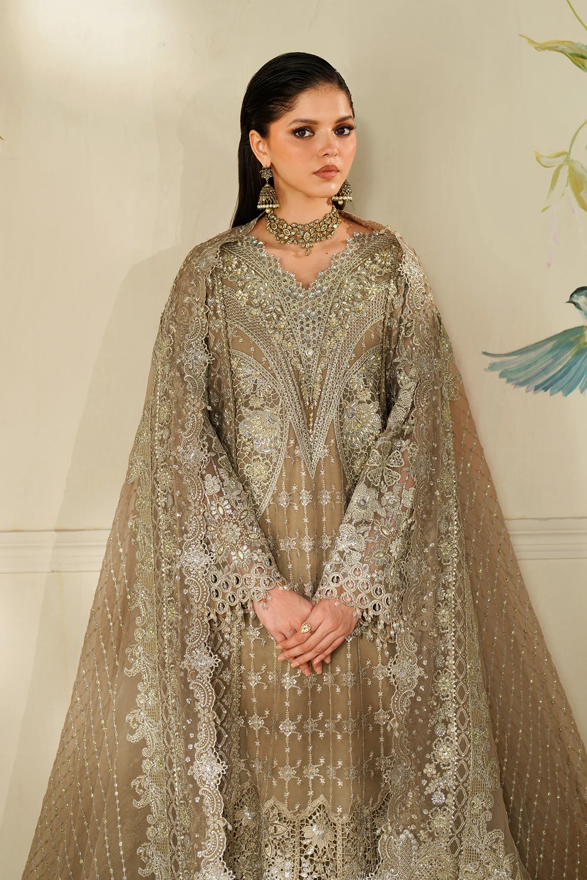 EMBROIDERED CHIFFON CH14-08 STITCHED - Image 18