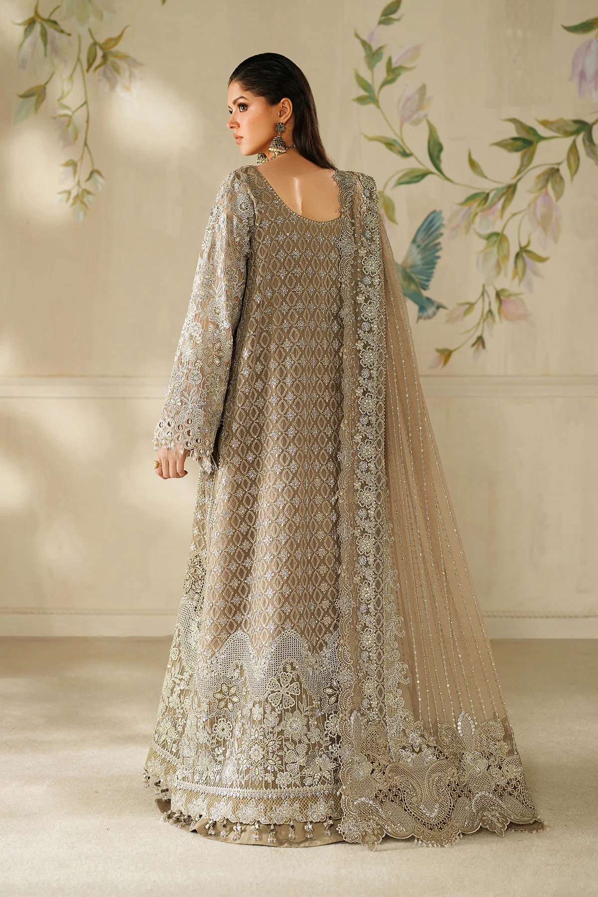 EMBROIDERED CHIFFON CH14-08 STITCHED - Image 3