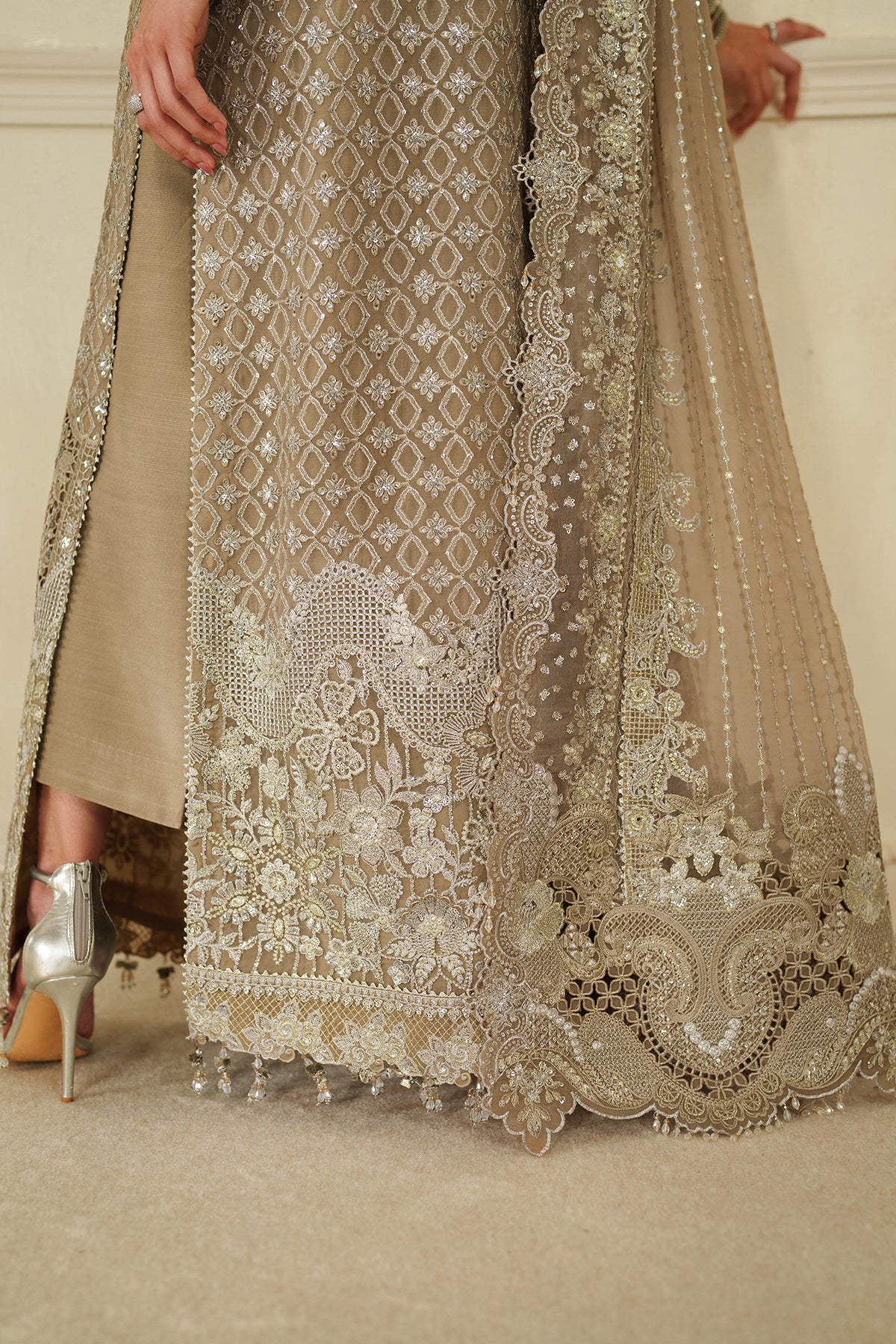 EMBROIDERED CHIFFON CH14-08 STITCHED - Image 9