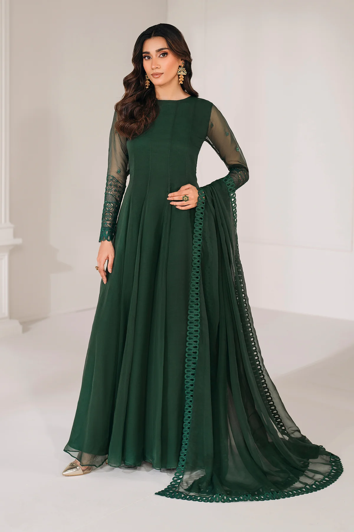 EMBROIDERED CHIFFON DUPATTA 64