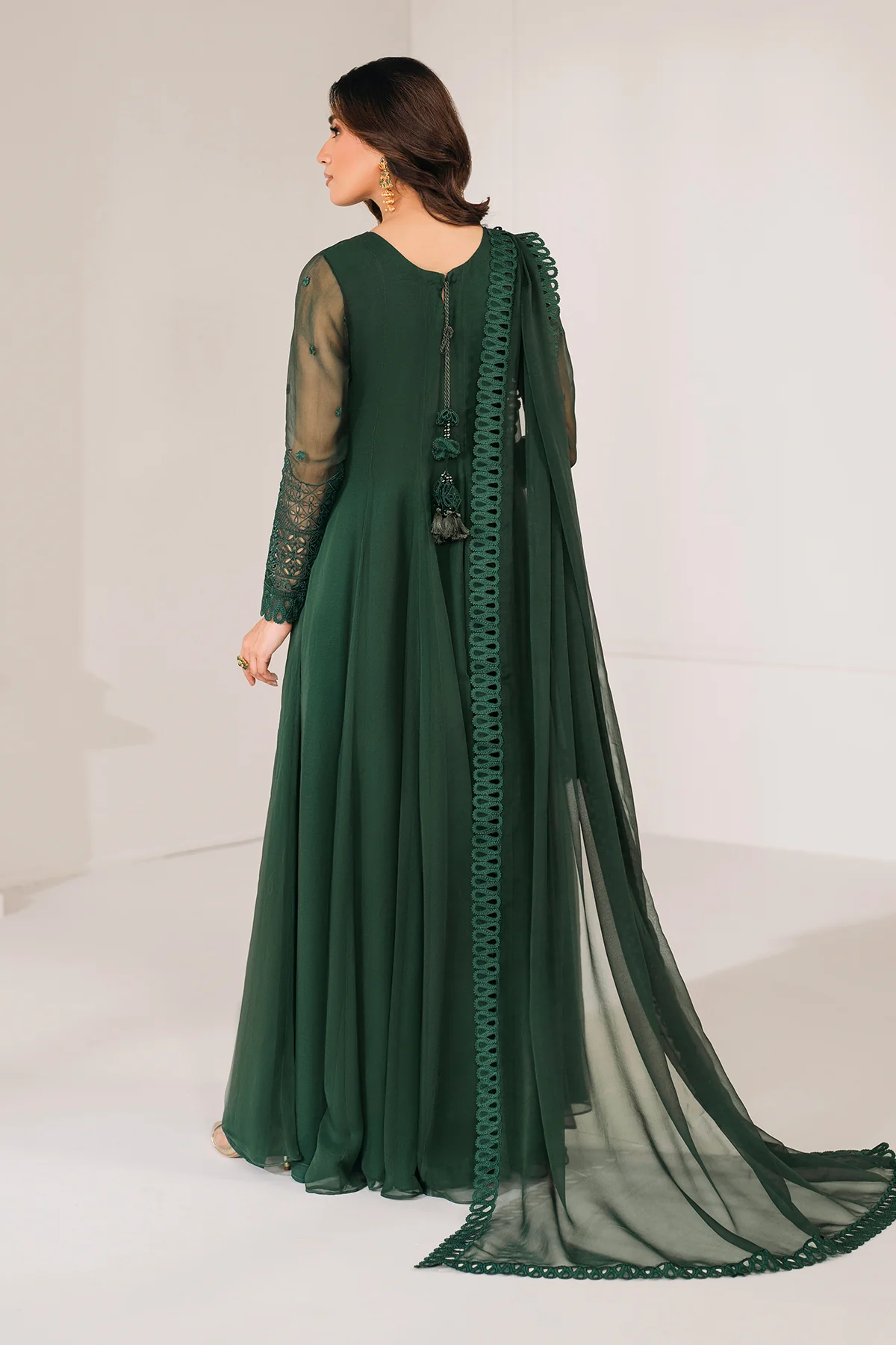 EMBROIDERED CHIFFON DUPATTA 64 - Image 2