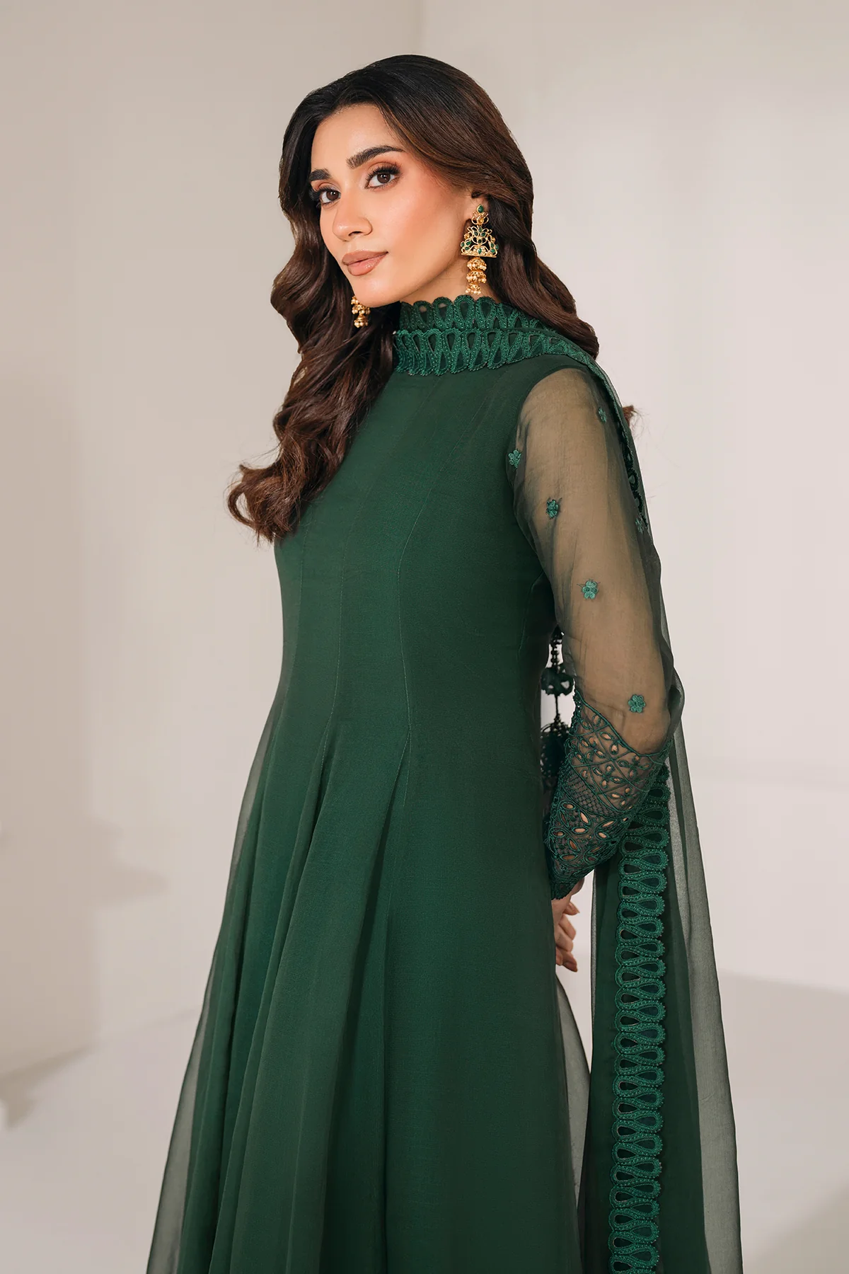 EMBROIDERED CHIFFON DUPATTA 64 - Image 5