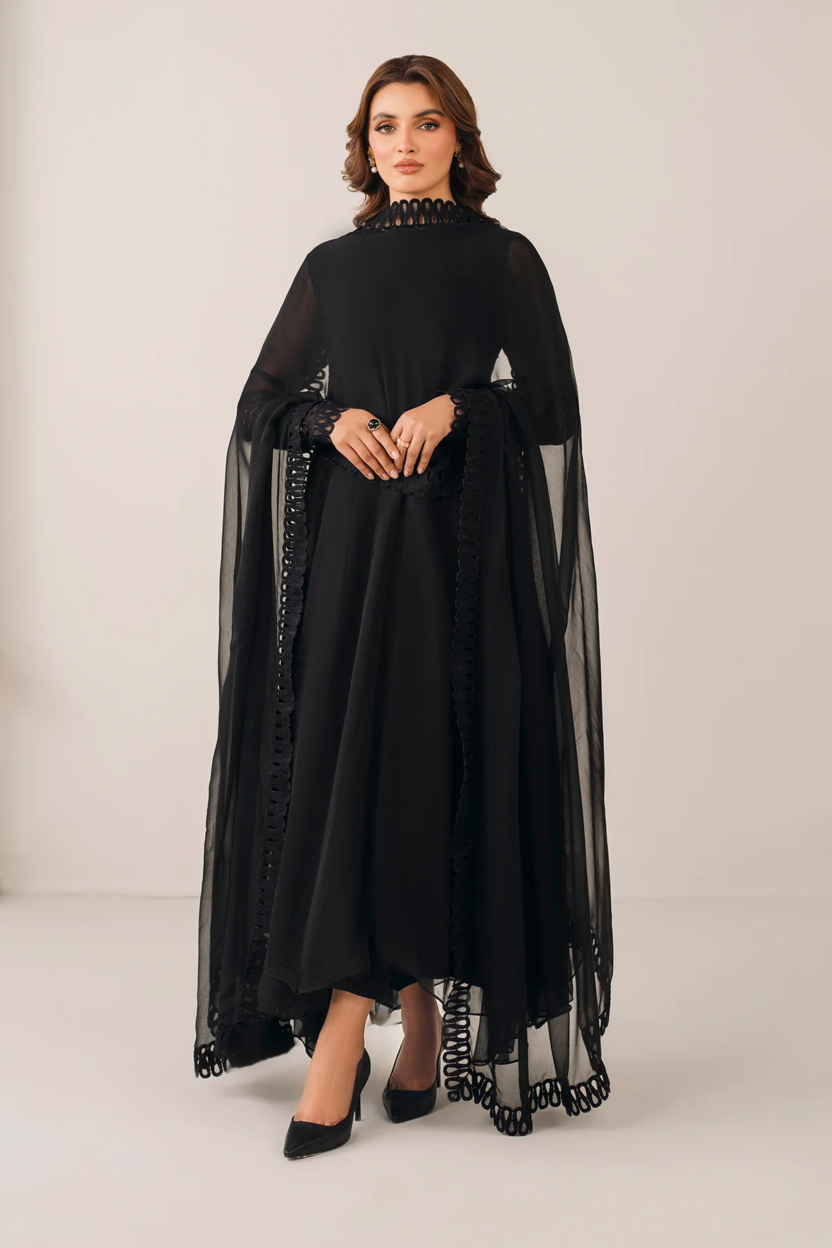 EMBROIDERED CHIFFON DUPATTA 66