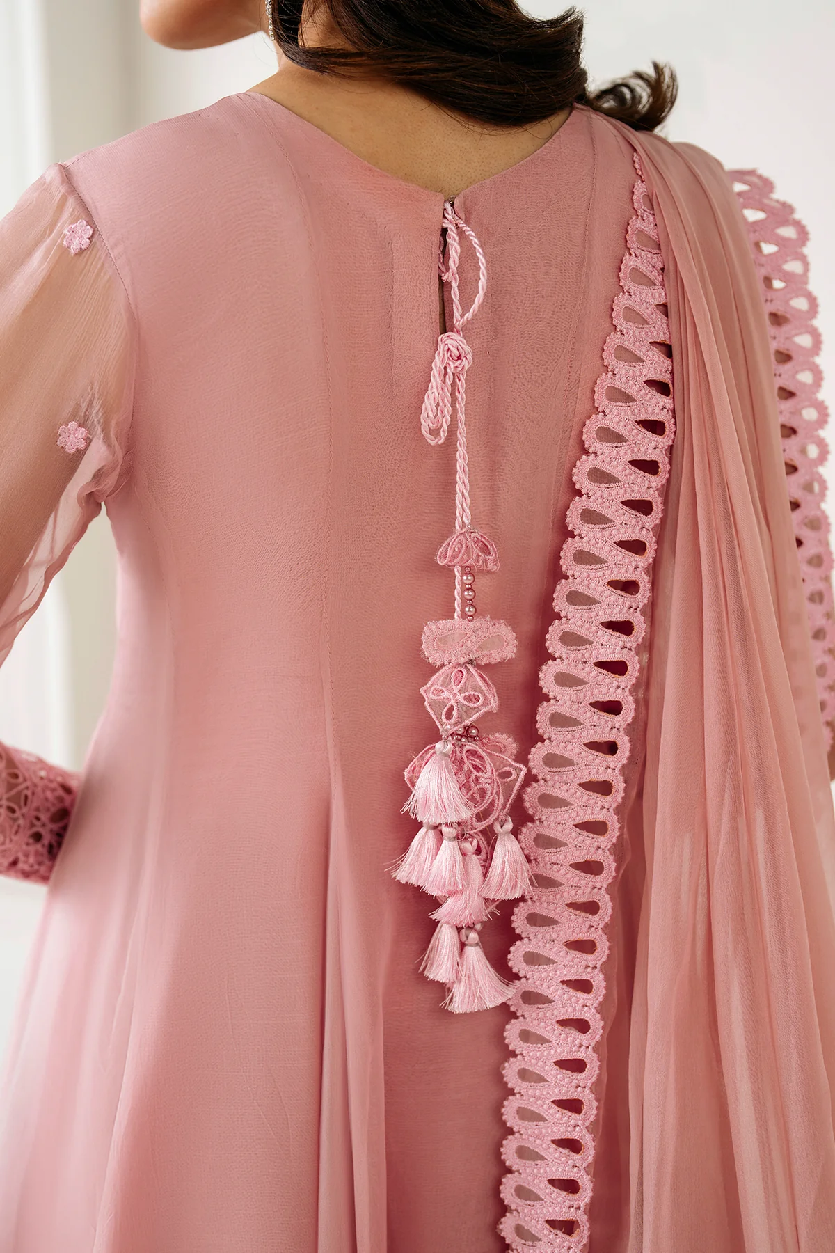 EMBROIDERED CHIFFON DUPATTA 68 - Image 3