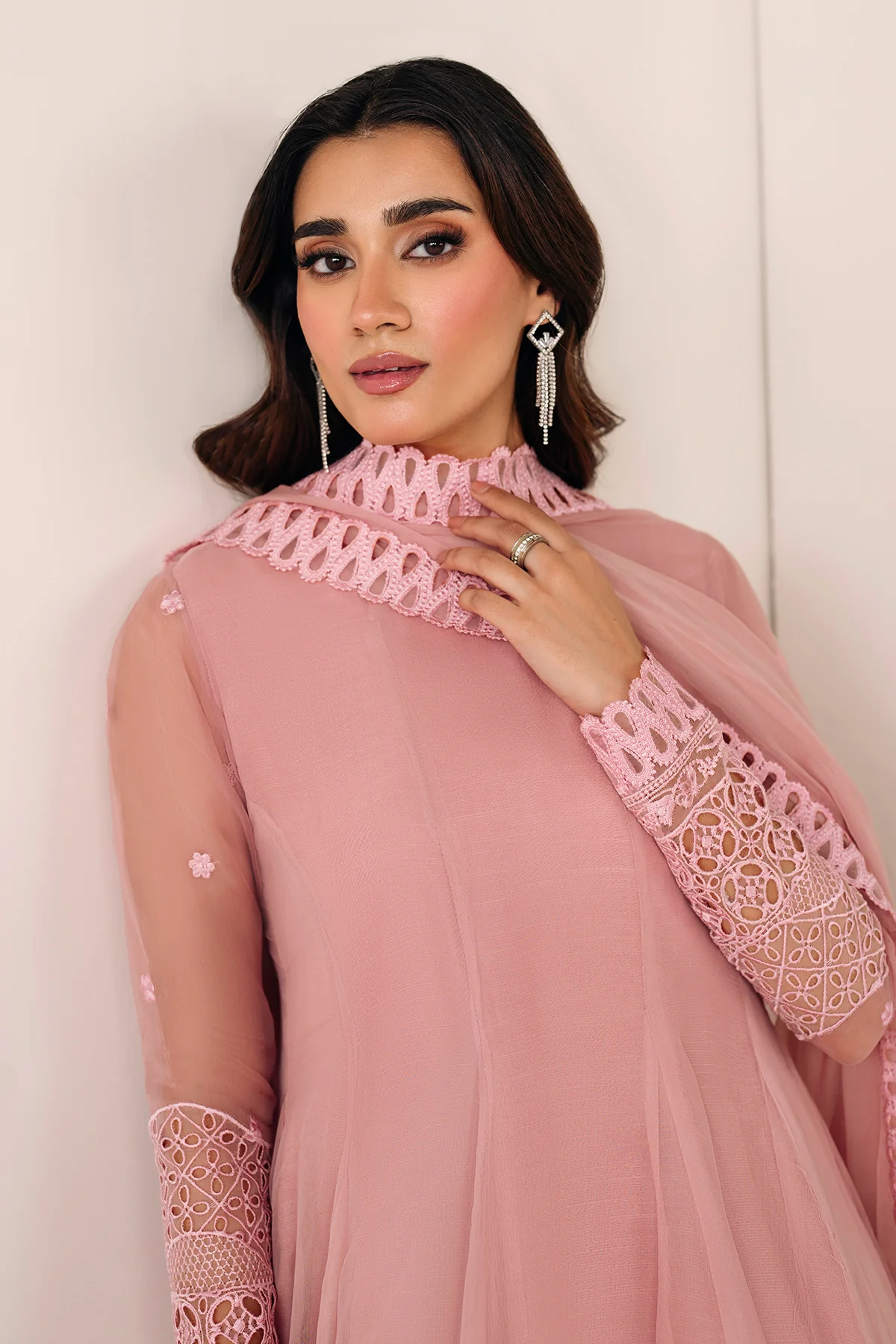 EMBROIDERED CHIFFON DUPATTA 68 - Image 6