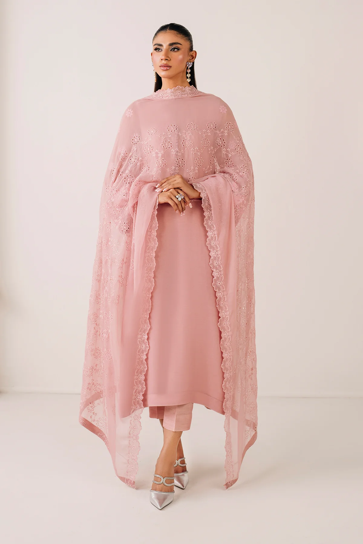 EMBROIDERED CHIFFON DUPATTA 74