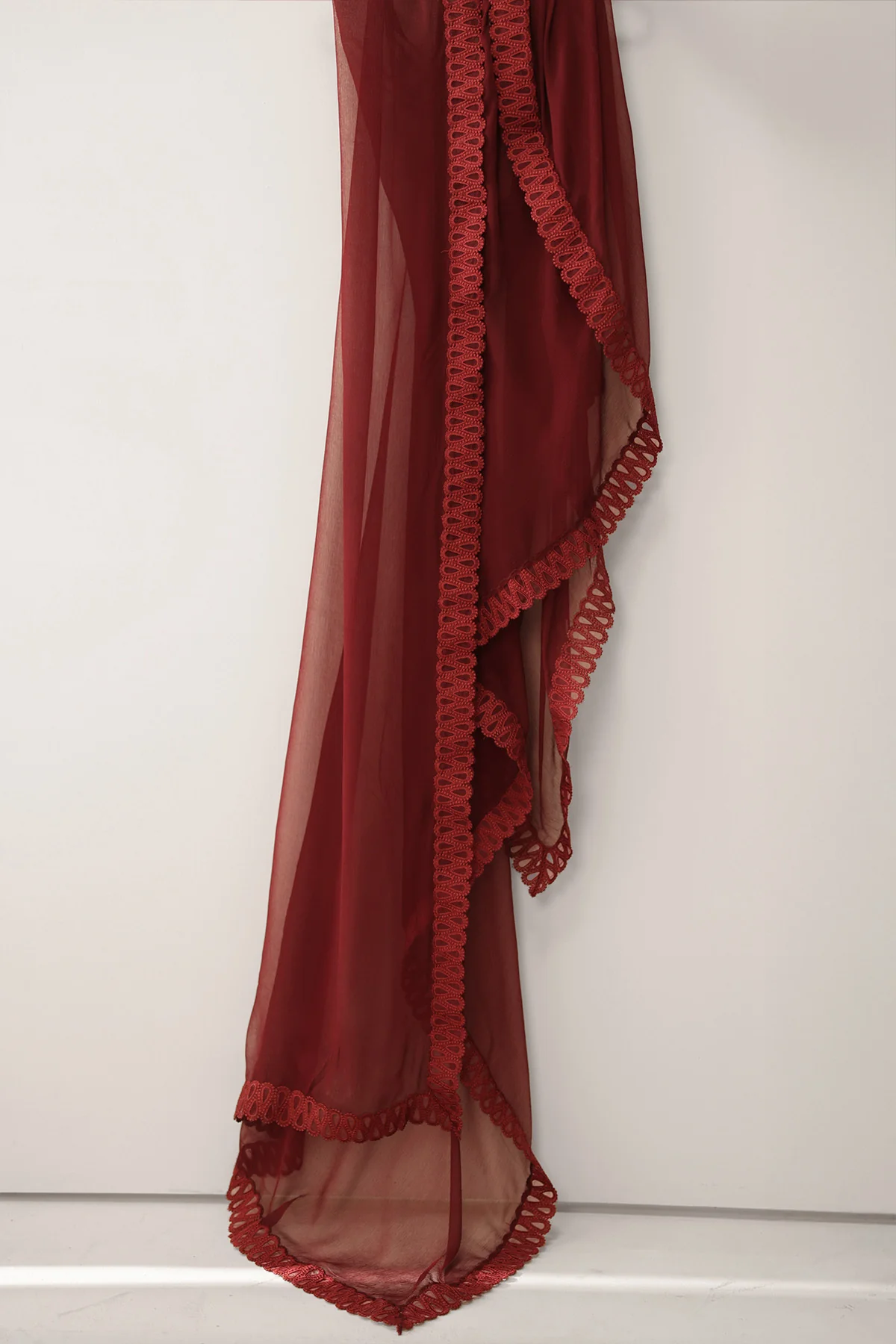 EMBROIDERED CHIFFON DUPATTA 77 - Image 2