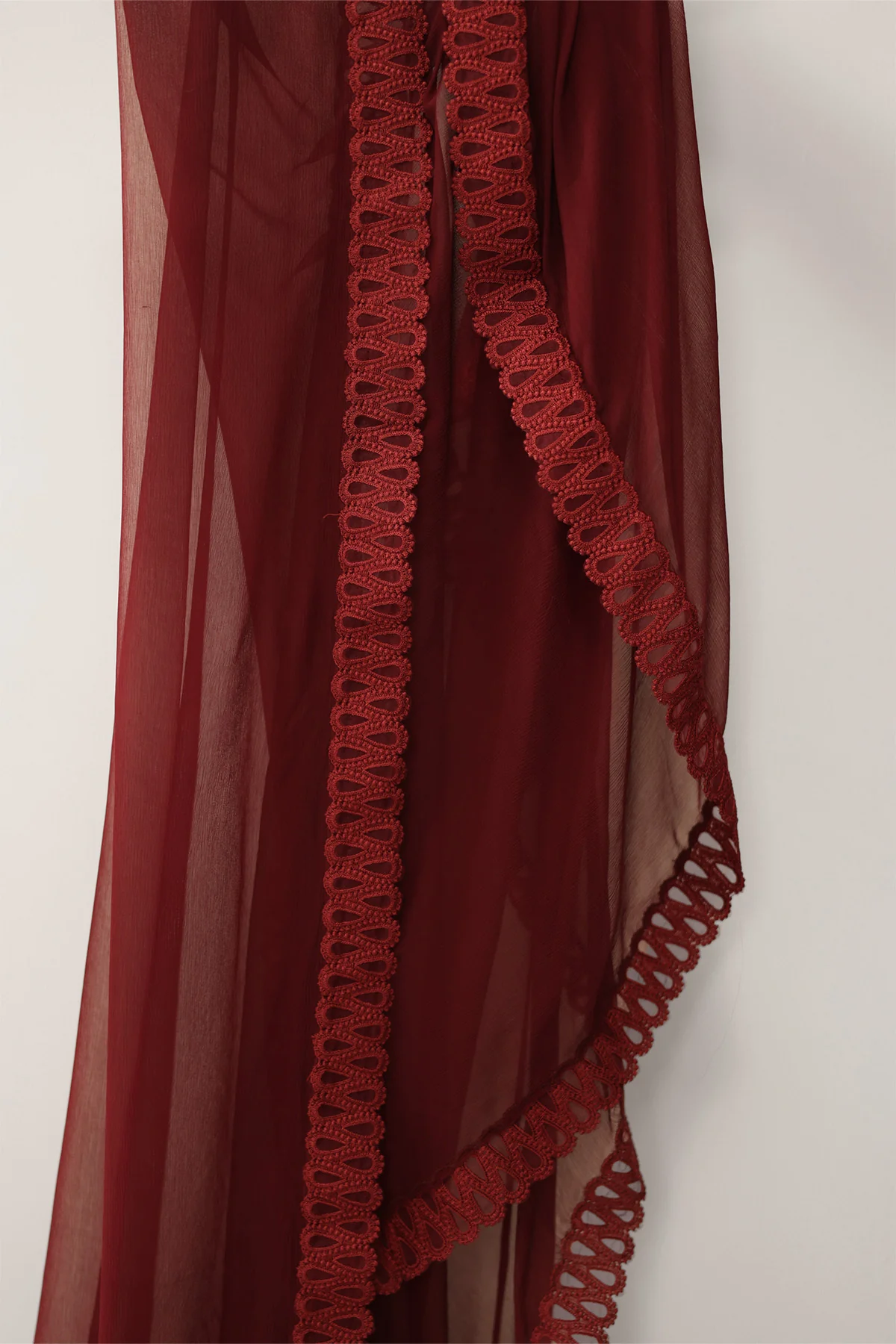 EMBROIDERED CHIFFON DUPATTA 77 - Image 4