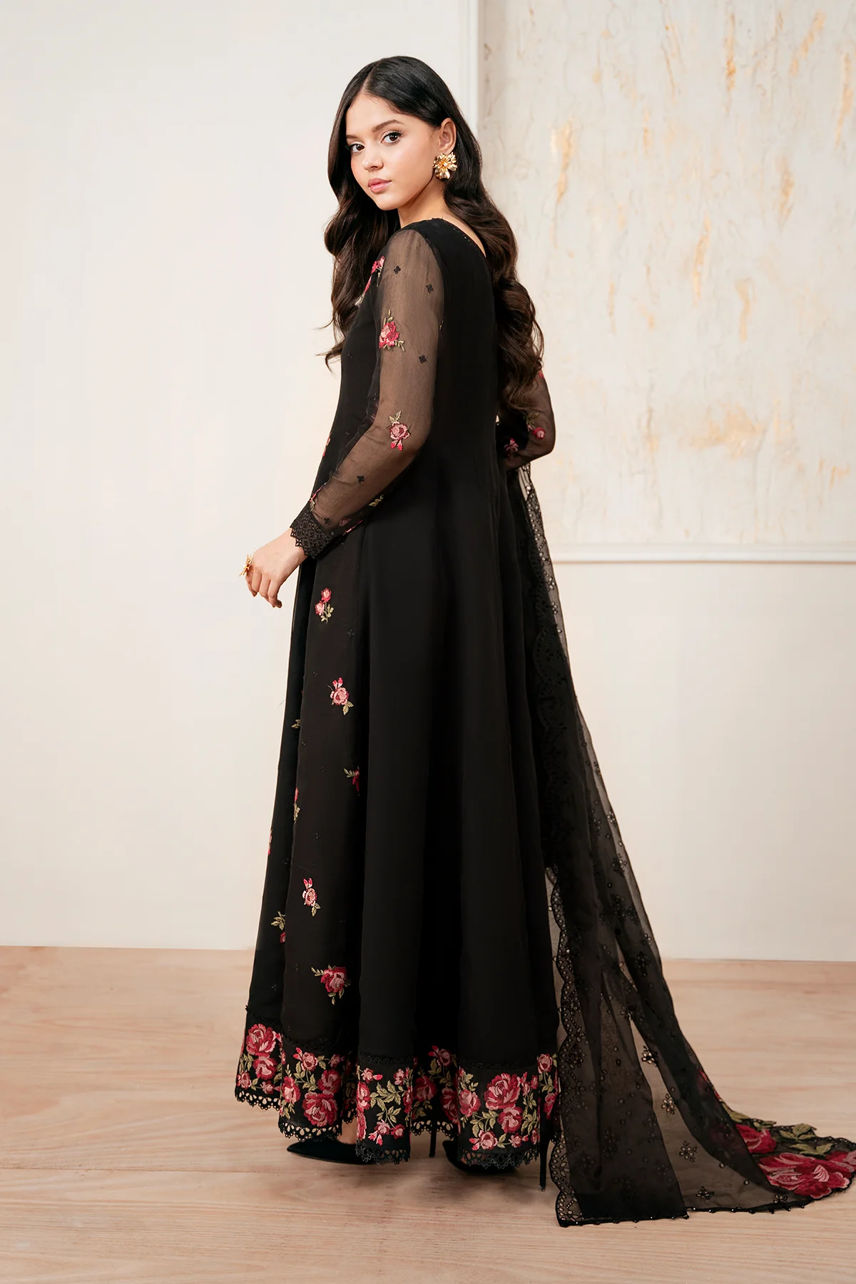 EMBROIDERED CHIFFON PR-1052 - Image 2