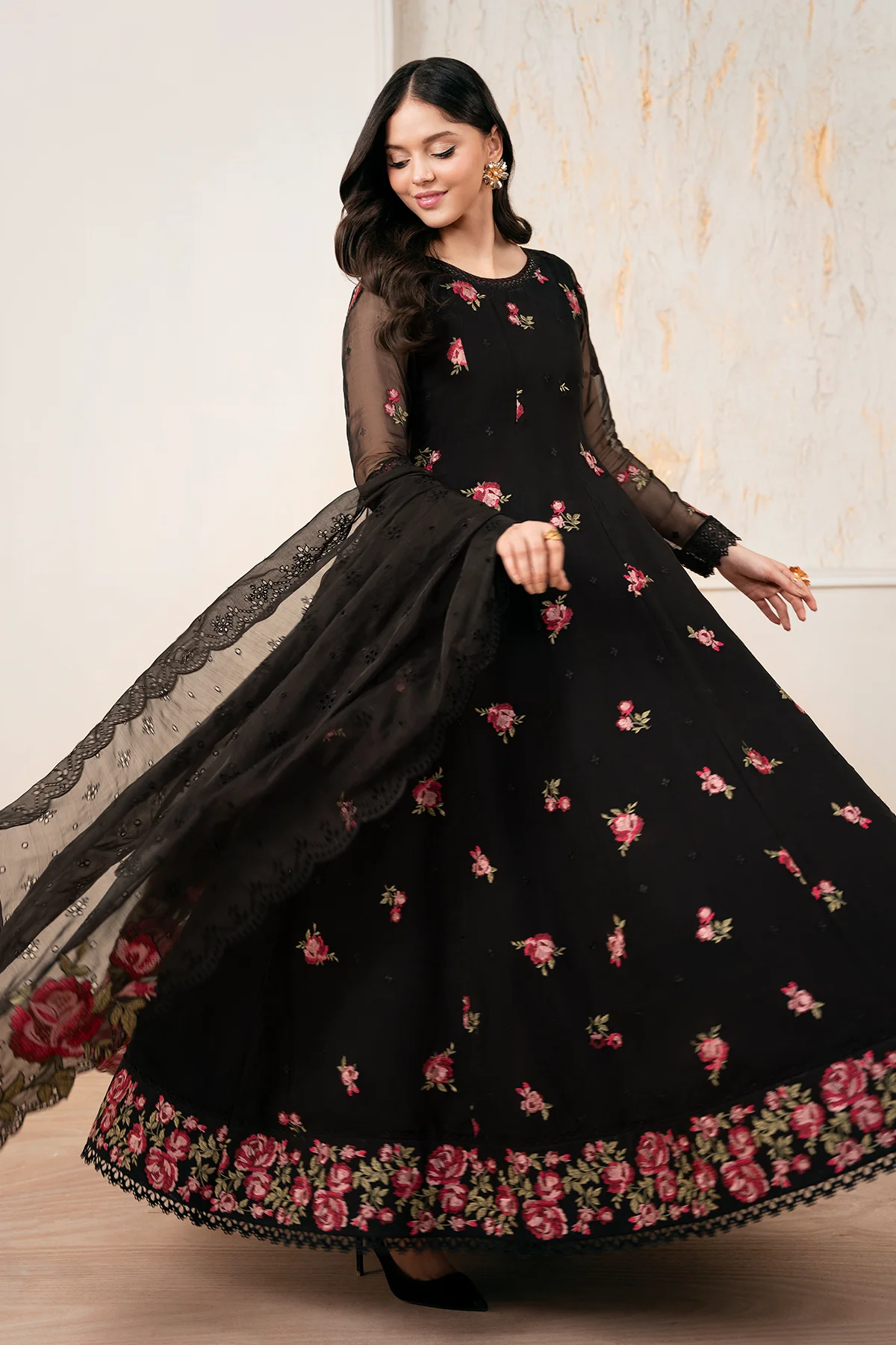 EMBROIDERED CHIFFON PR-1052 - Image 3