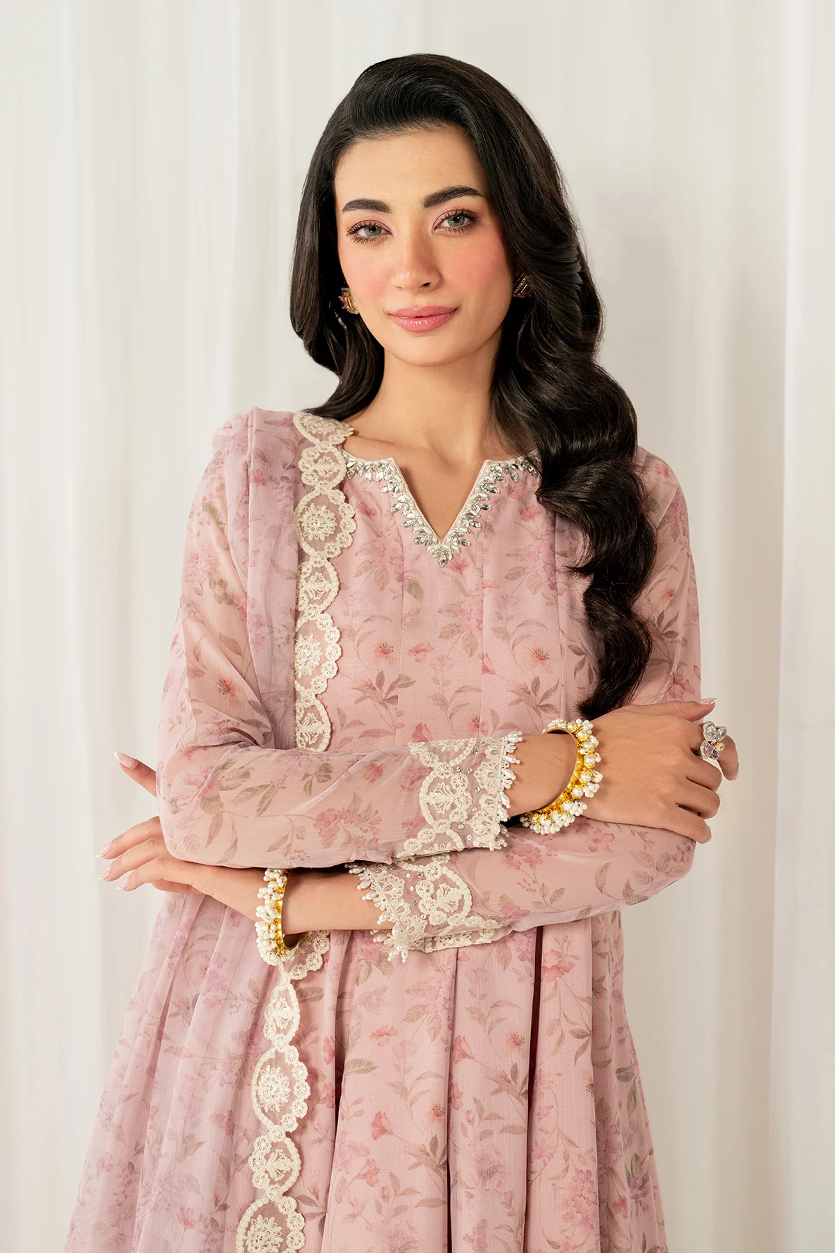 EMBROIDERED CHIFFON PR-1092 - Image 4